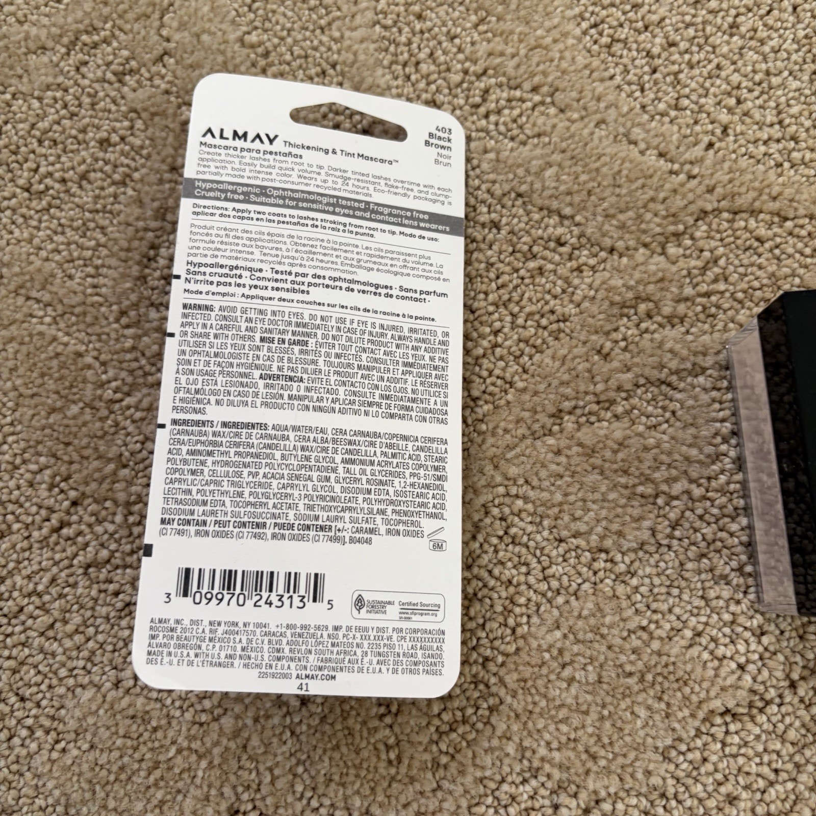 NIP Almay Mascara And Maybelline Loose Powder