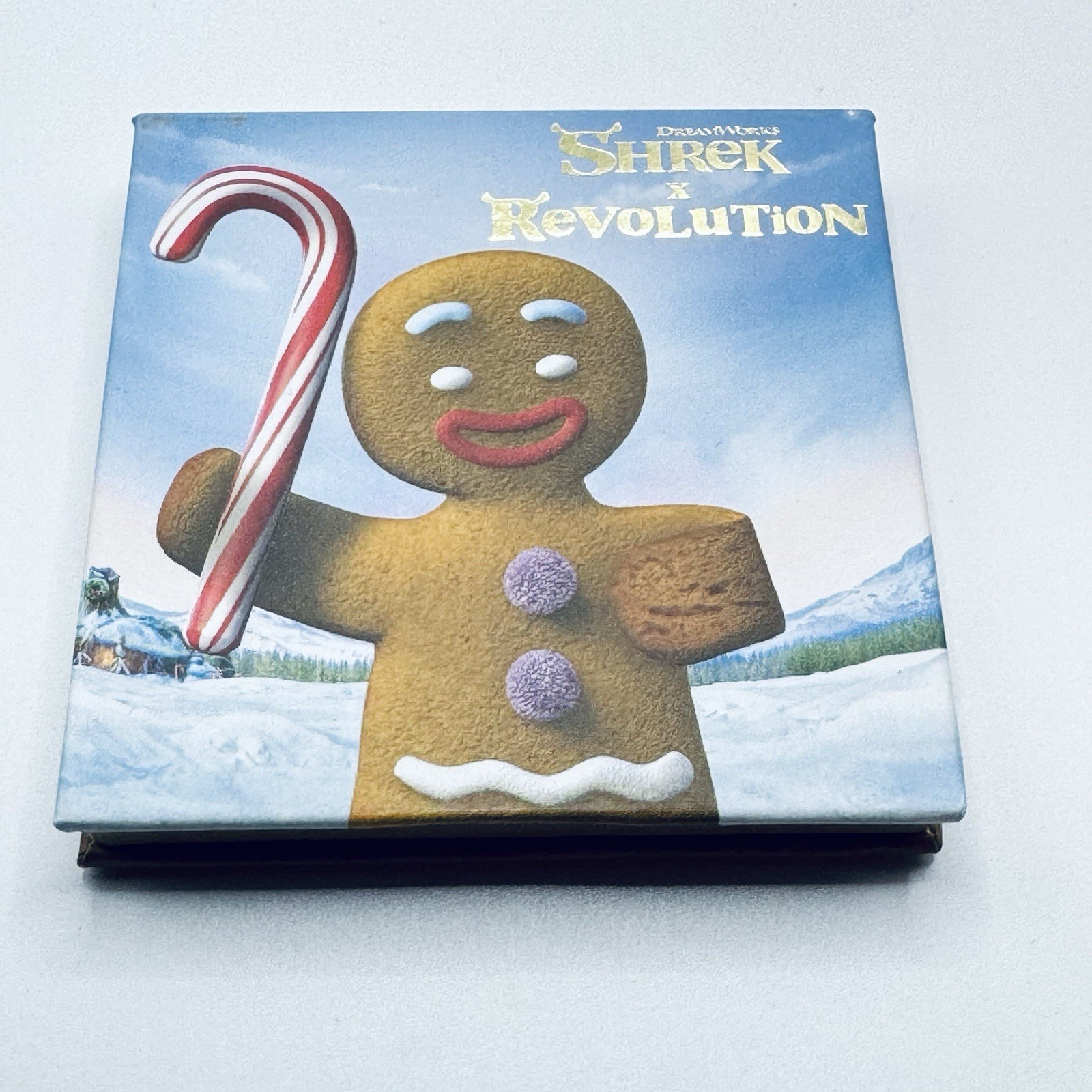 Shrek X Revolution Gingy Gingerbread Tin + New Eyeshadow Lipstick Blush + More