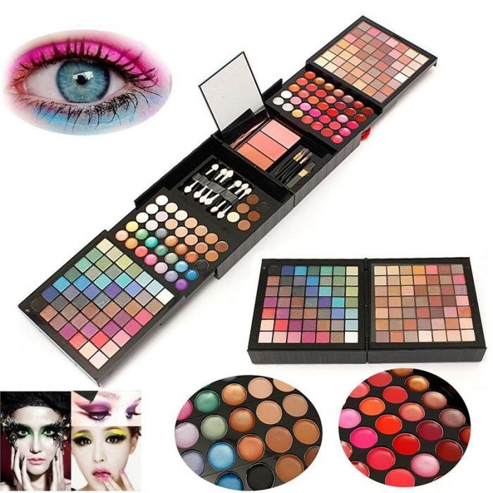 177 Color Makeup Set Eyeshadow Palette Blush Lip Gloss Concealer All-in-one Kit