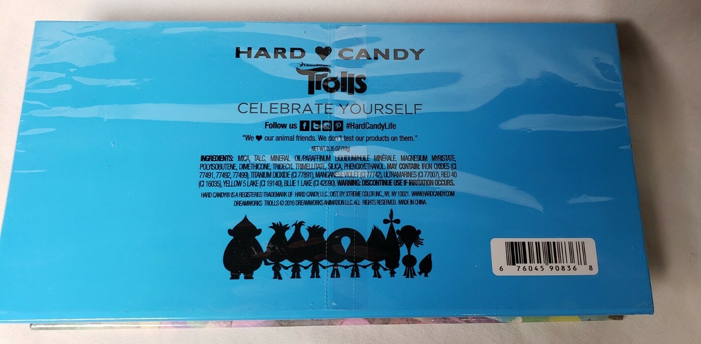 NIB Hard Candy Trolls Eyeshadow Palette & Prismatic Luminizer & Metallic Mousse