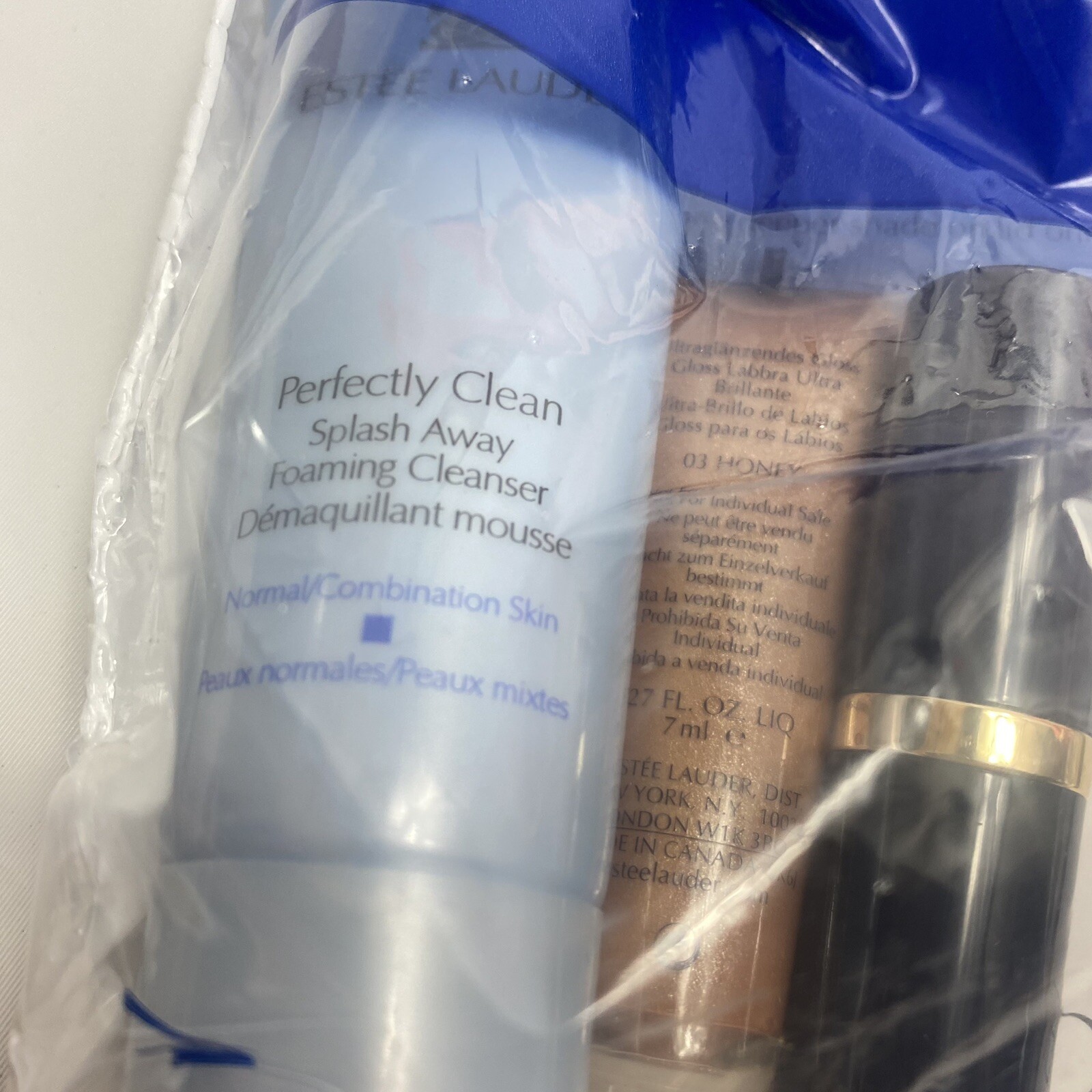 Estee Lauder Defining Beauty Gift box Pure Color Crystal Lidstick Mirror and Bag