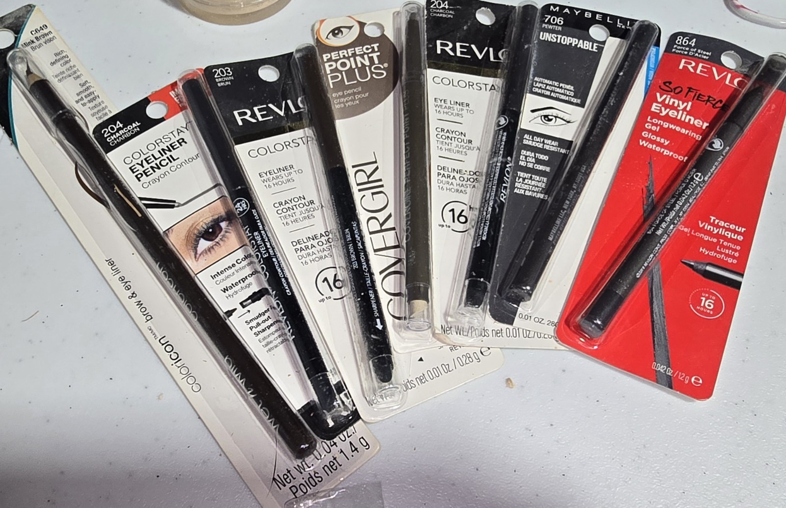 Large Lot Of New In Packaging, Discontinued Make Up. L’ Oreal, Revlon, Mabelline