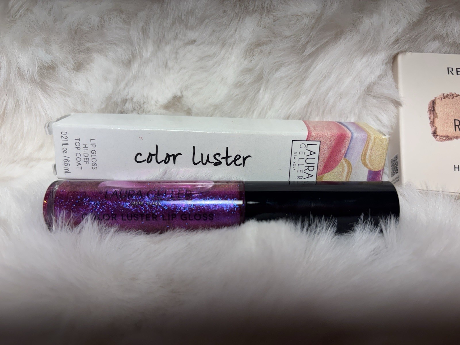 Laura Geller & REALHER Full Size Makeup Lot: Foundation, Concealer, Lip Gloss