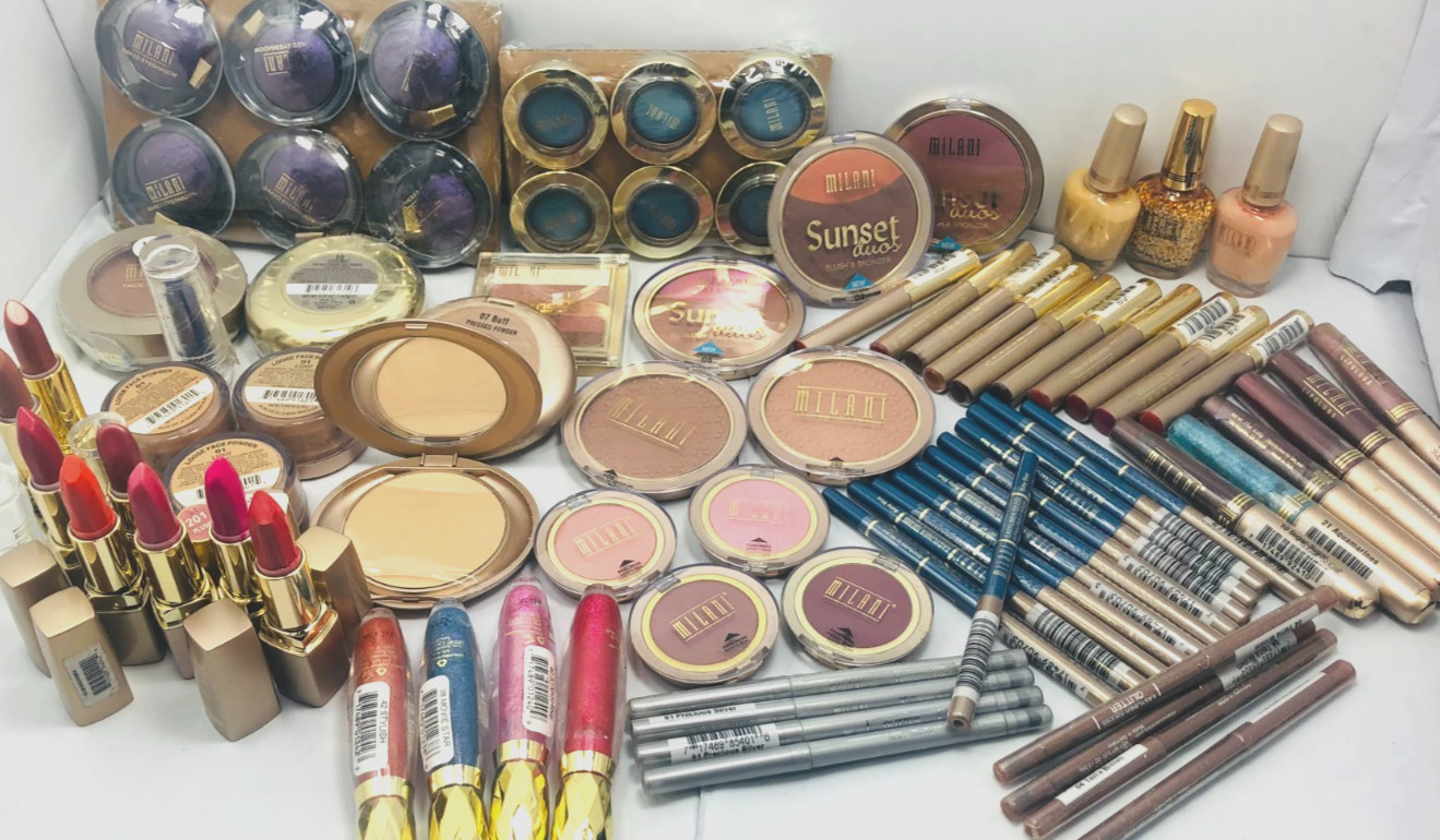 New 80 PC MILANI MIXED MAKEUP LOT **RARE HARD-TO-FIND ITEMS **GREAT DEAL!