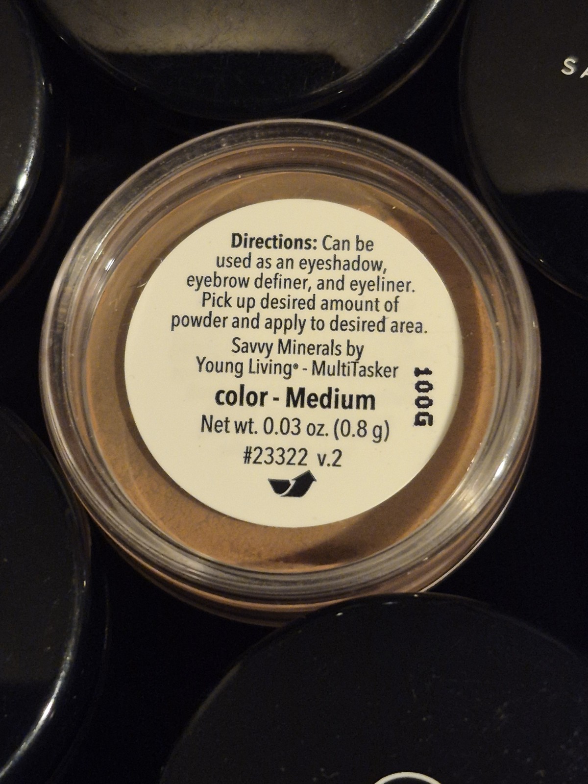 Savvy Minerals Young Livings. NWOT 0.03OZ .8 gm You Choice 3 Each Per Lot
