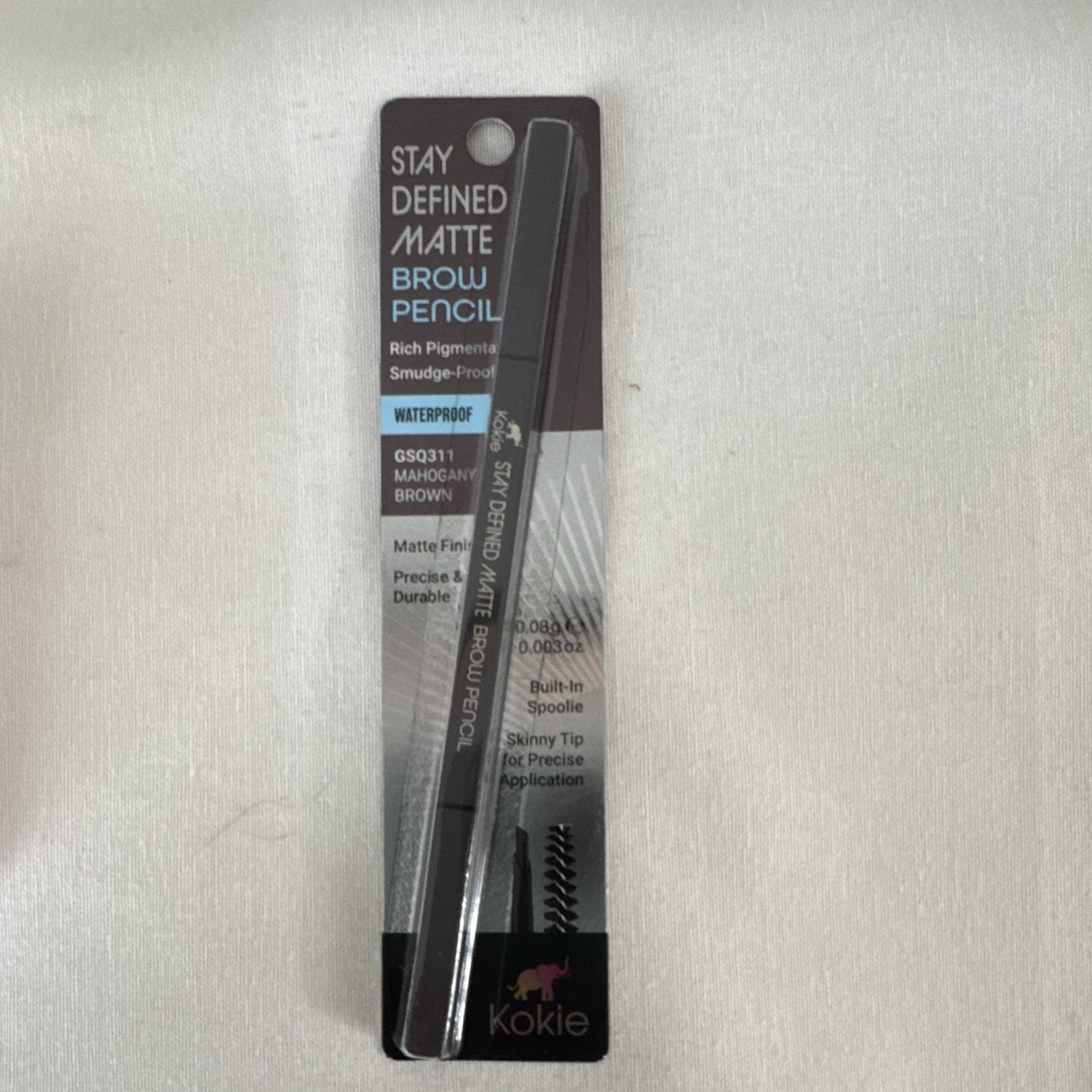 Kokie Makeup Lot: HD Setting Powder, Lip Oil, Lip Stain, Brow Pencil Waterproof