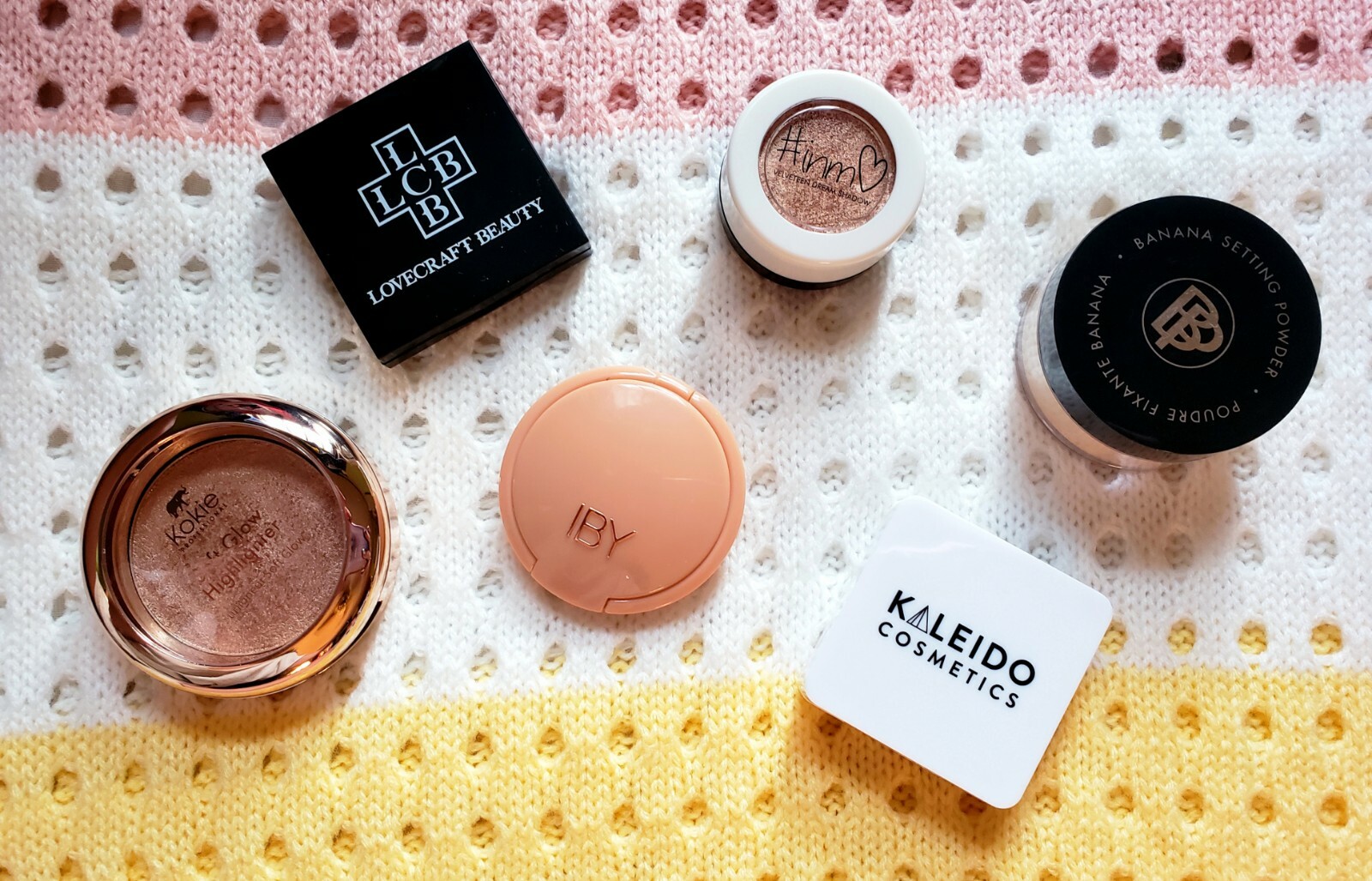 Kokie, KALEIDO, INMO Cosmetics – IBY, Bella Pierre & LOVECRAFT Beauty Bundle