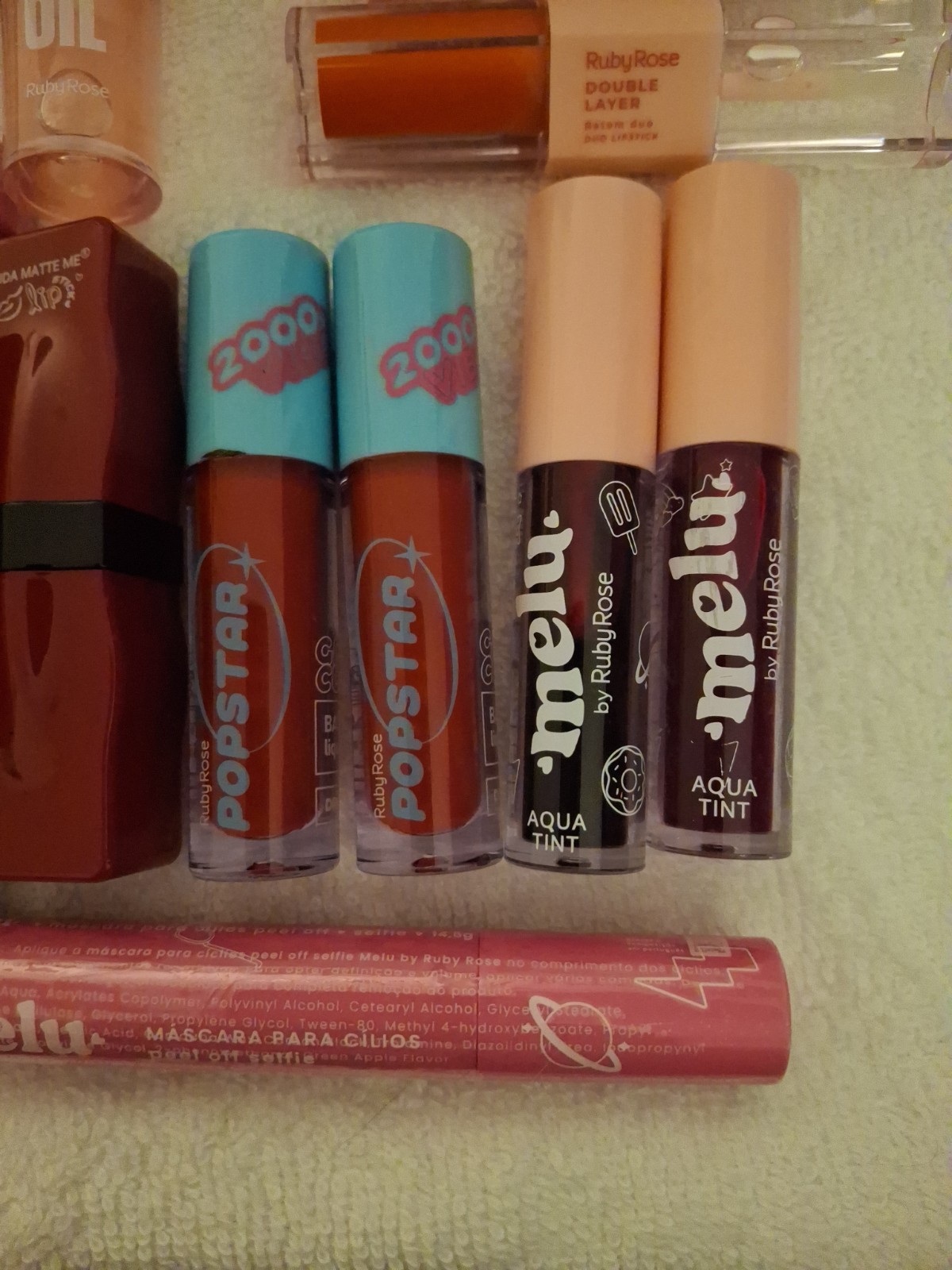 Makeup Lot- 13 Pieces Lips Cheeks Eyes Face