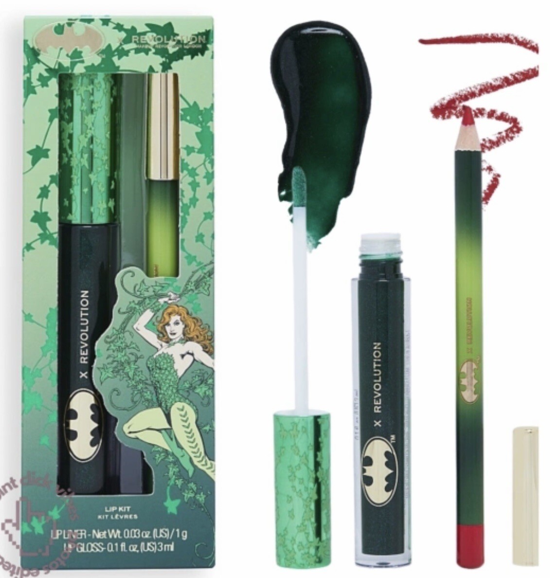 Batman X Revolution Villain (Poison Ivy) Makeup Collection
