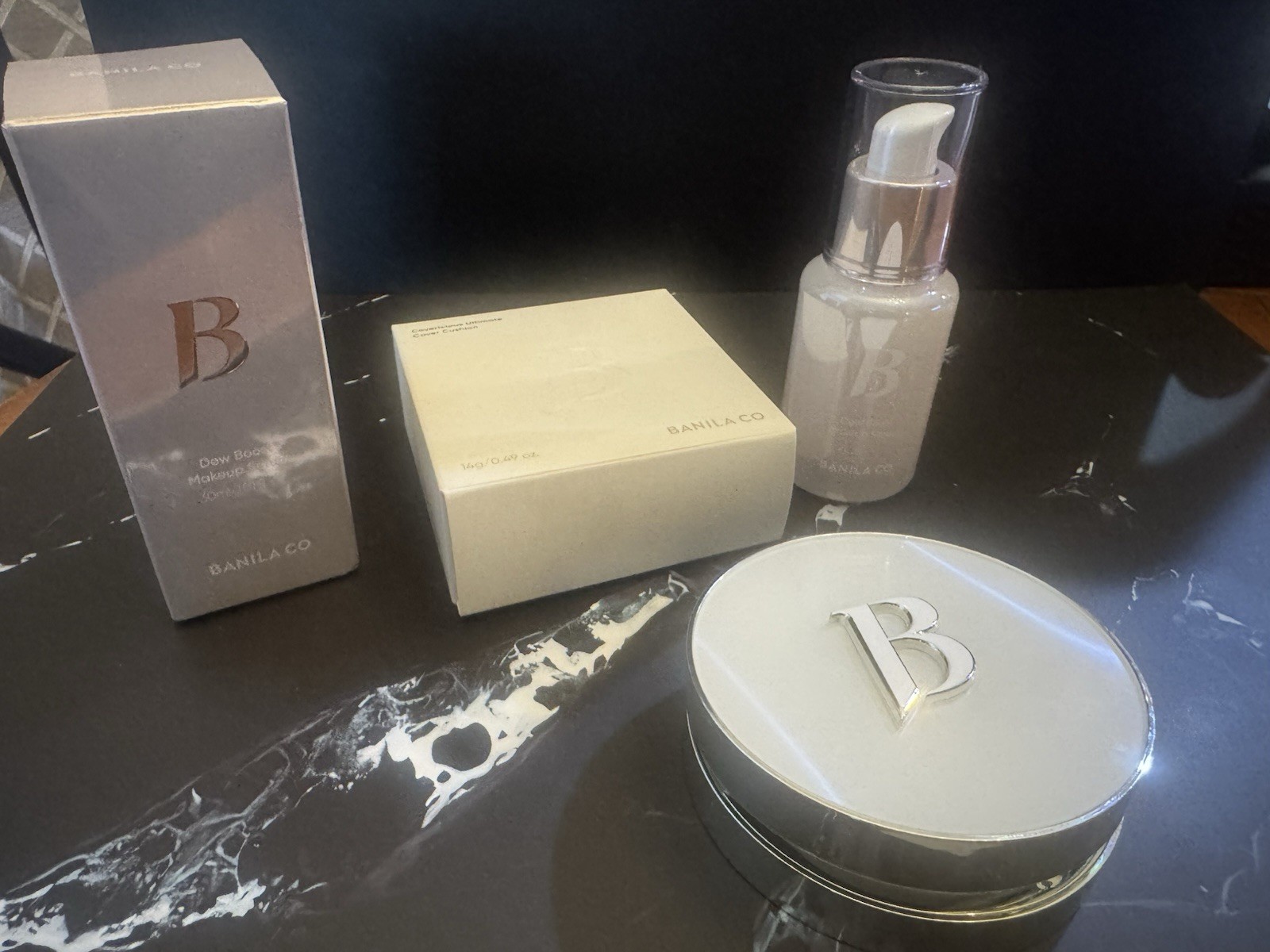 BANILA CO Covericious Cushion 23N Medium & Dew Boost Serum Set Hyaluronic Acid