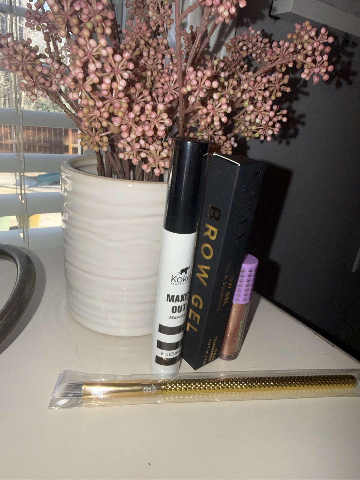 Kokie Mascara-LAVAA Brow Gel-Moda Brush-Mo Beauty Eye Makeup Lot. 4 Items!