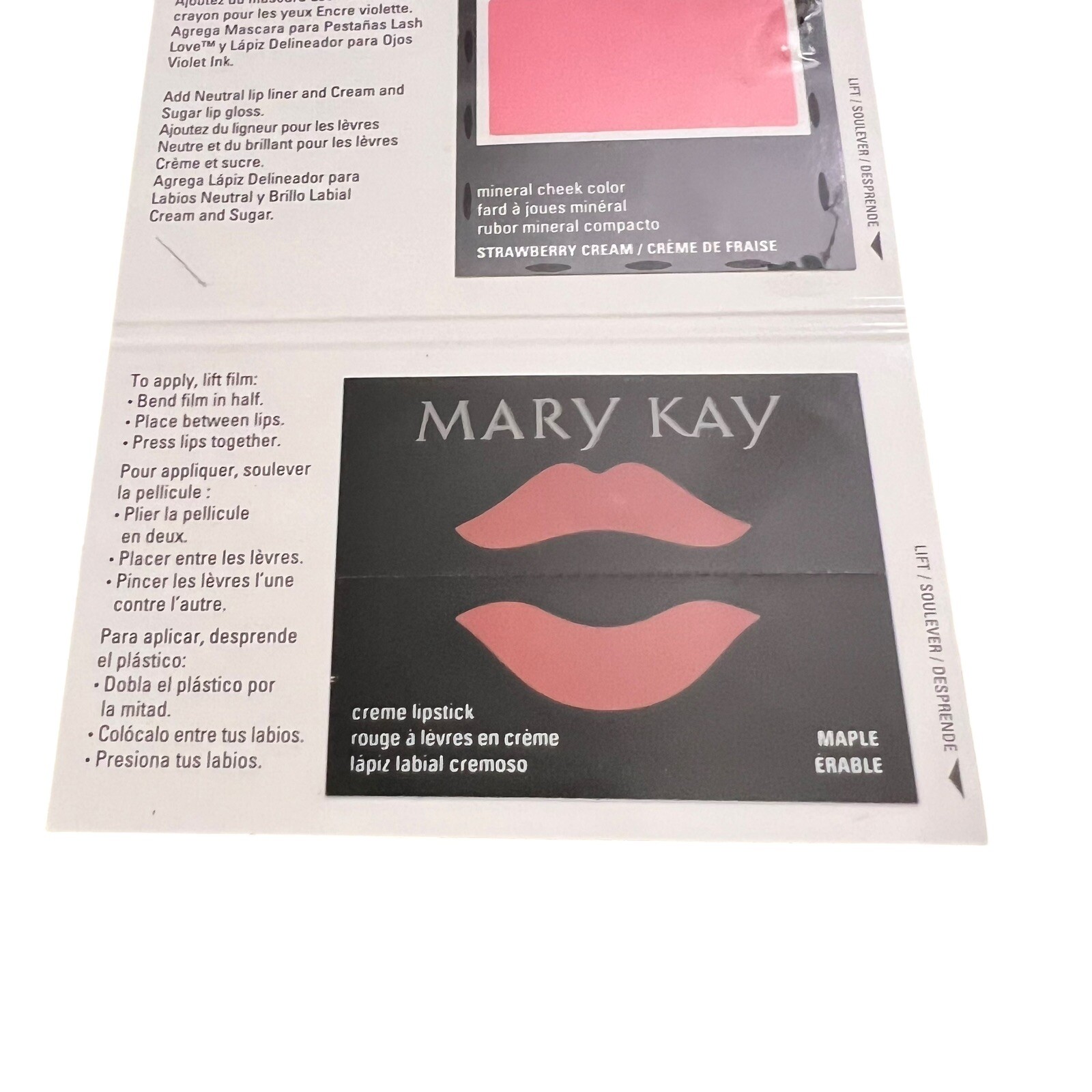 Mary Kay Lot Assorted Samples New & Discontinued Colors Single Use Travel #101