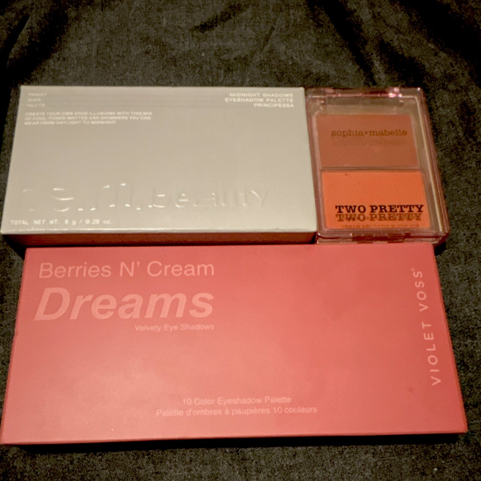 Assorted Makeup Lot: Violet Voss Berries N’ Cream Dreams + Blush & Eyeshadow
