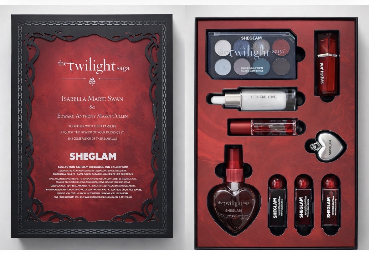 SHEGLAM The Twilight Saga Full Size Makeup Collection Set Mixed Lot Cosmetics