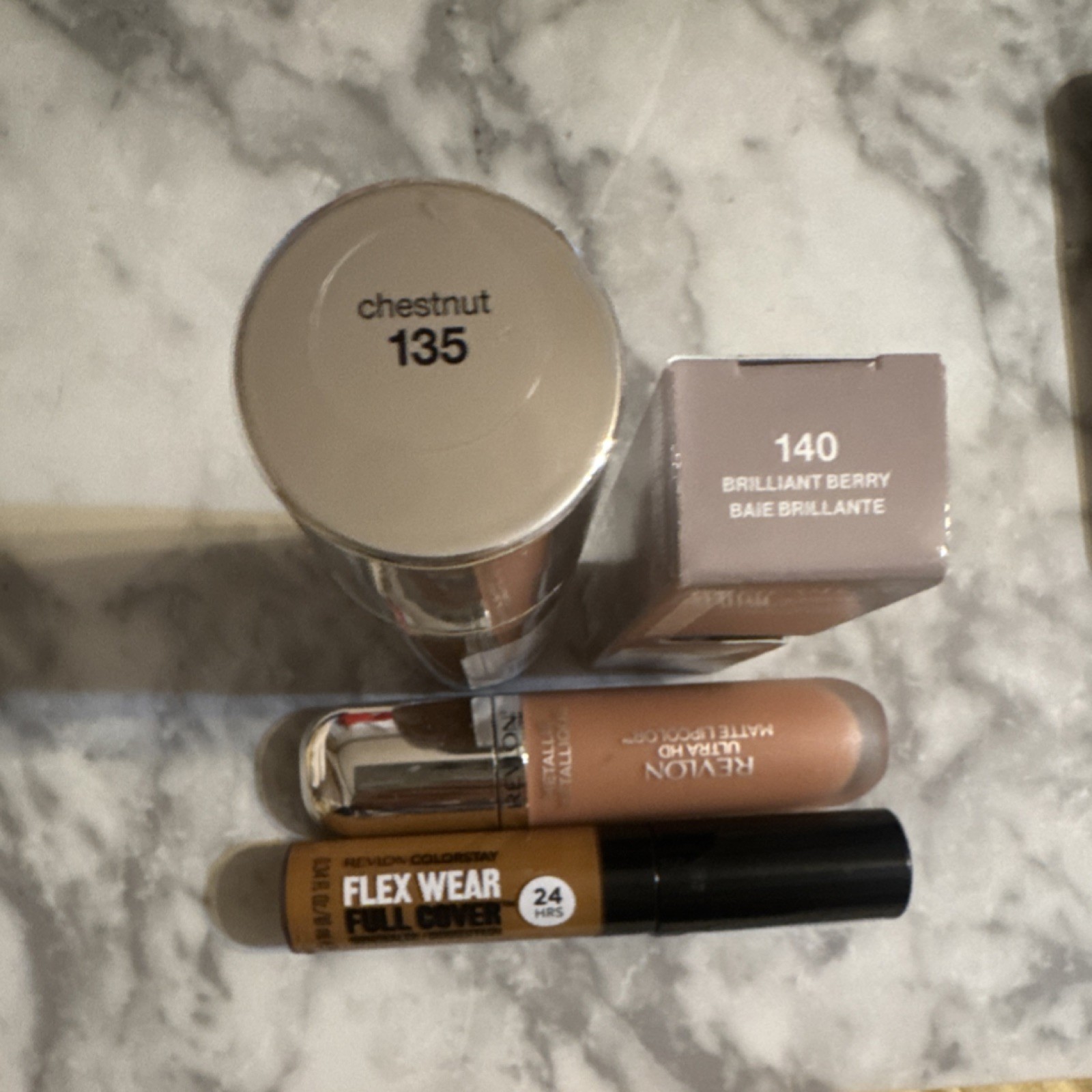 Revlon & Neutrogena Makeup Lot Hydrating Lasting, Lip color, Tint, Concealer