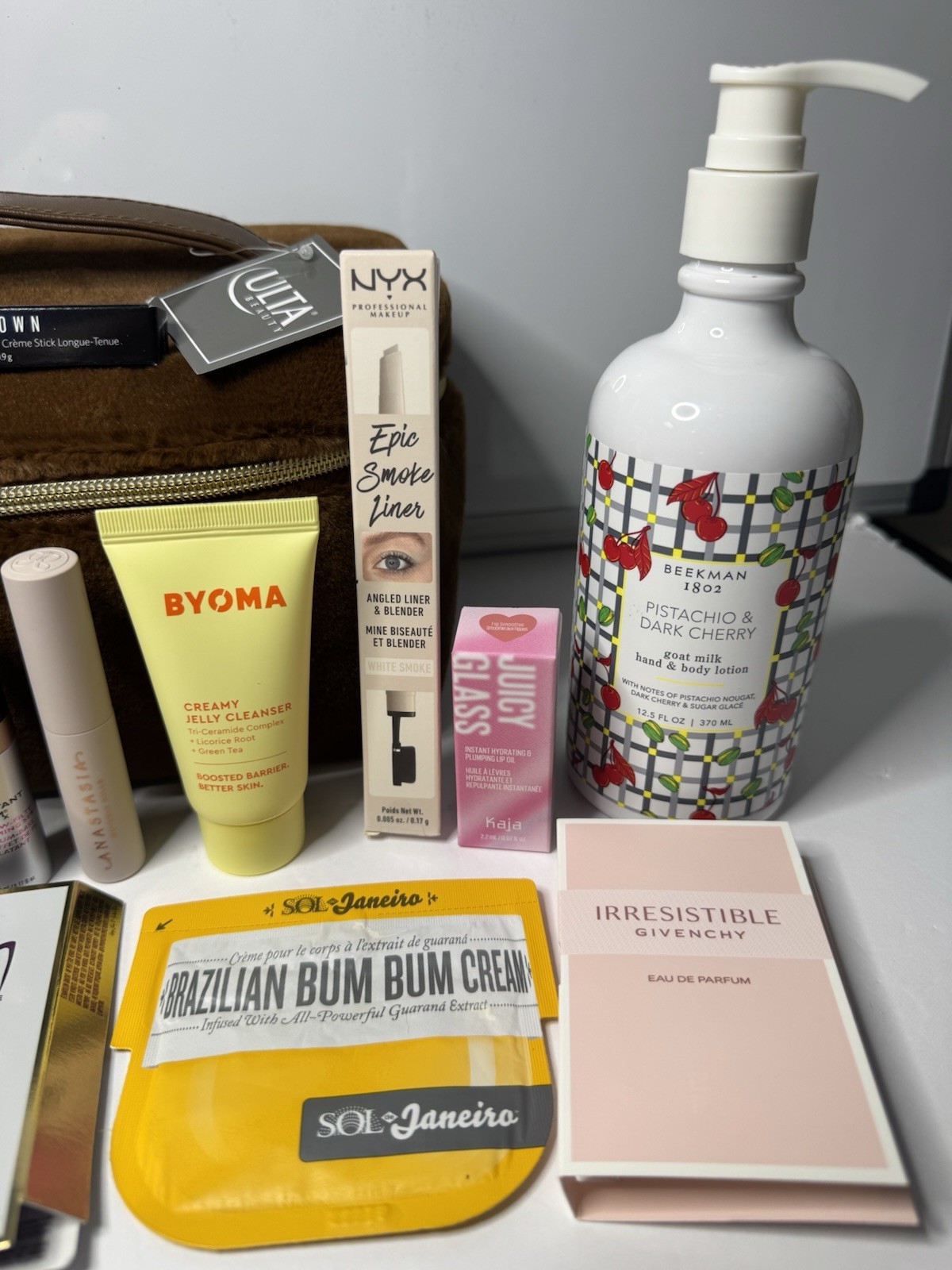 Ulta Beauty Bag Bundle Skincare Makeup 17pcs Lot Beekman Biossance Byoma MAC