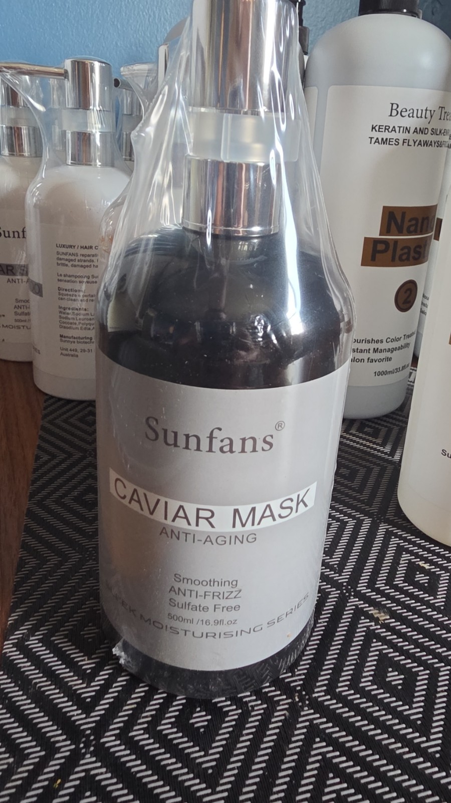 Cirugia Capilar Brasilera Beauty , Keratin Shampoo, Nano Plastia, Caviar Mask