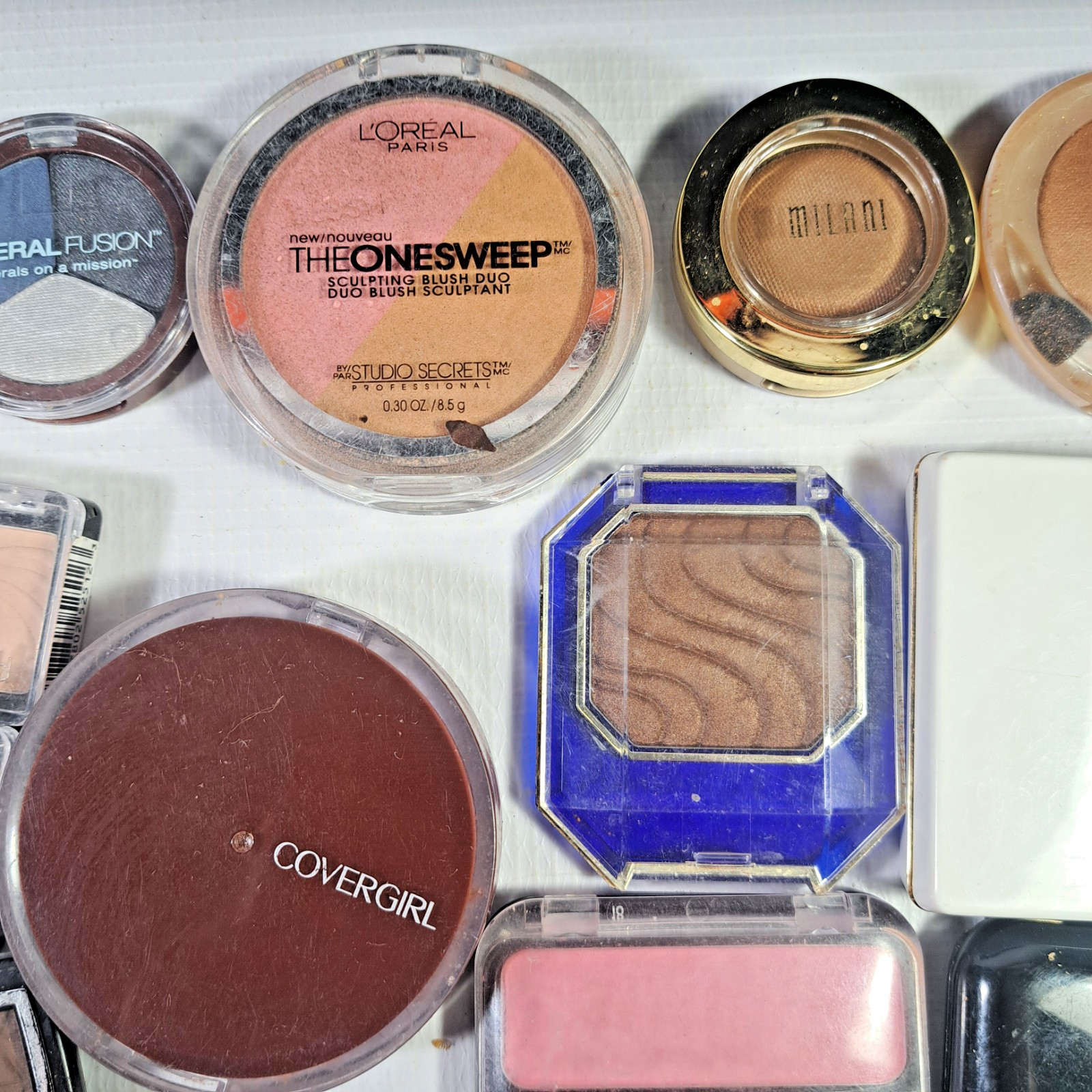 41pc New Makeup Lot with Calvin Klein Bag Estee Lauder Sephora Milani Maybelline