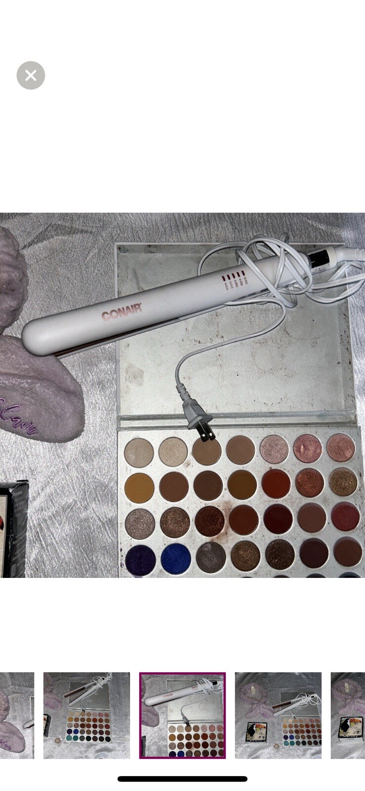 Bundle morphe Palette Conair Hair 5 items women accesorios