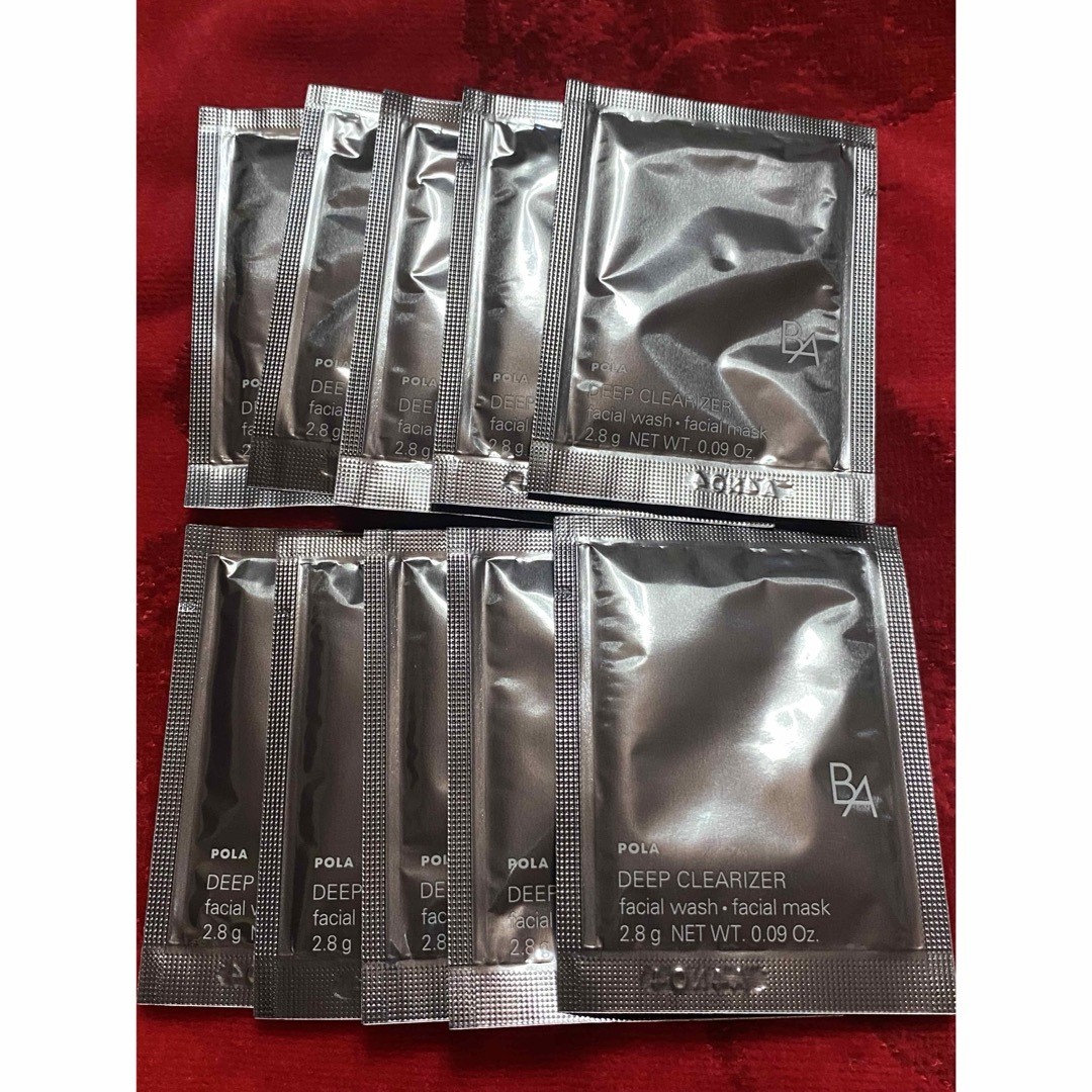 Polaproduct Ba Deep Clear Riser Facial Cleansing Mask 10 Packs