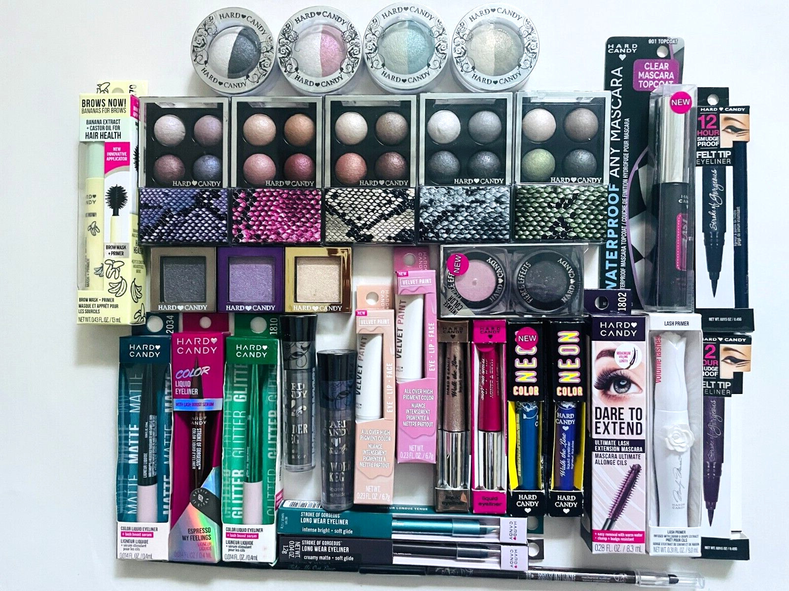 Lot of 100 Hard Candy Makeup Wholesale EYES ONLY!! SEALED!