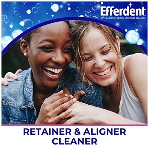Efferdent Denture Cleanser Tablets – 126 Count – Retainer & Aligner Cleaner