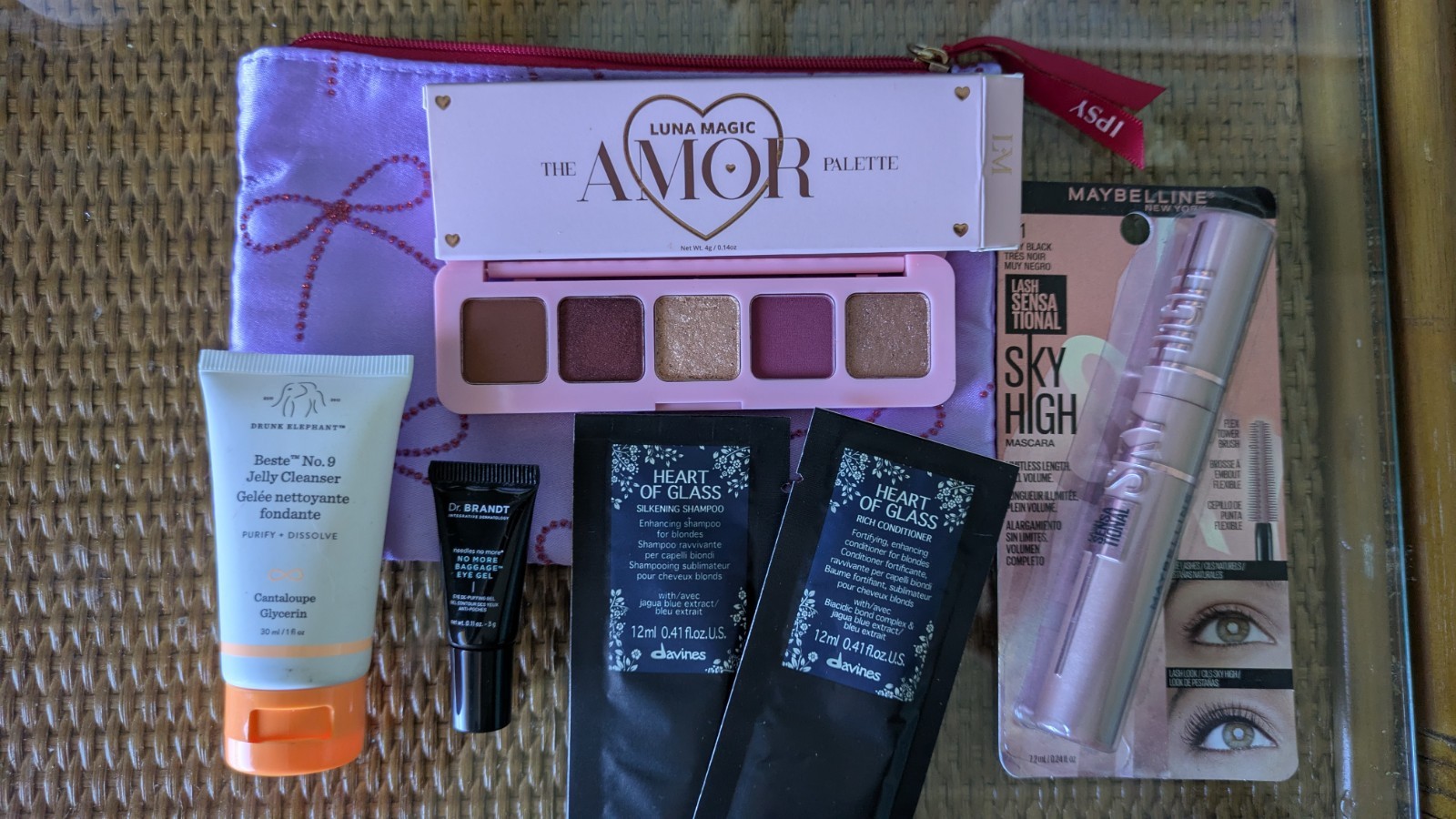 Lot Of Ipsy Make Up Products Drunk Elephant Dr Brandt Maybelline Davines