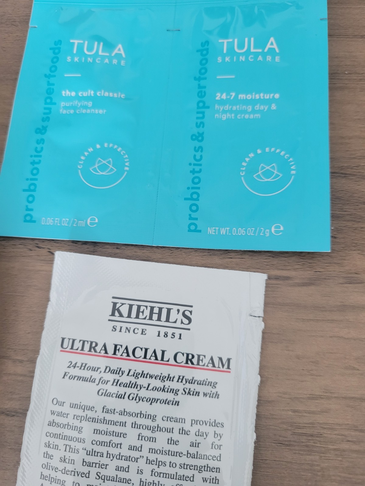 Beauty Sample Bundle Kiehls Ultra Facial Dior Lip Tula Skincare Peace Out Stila
