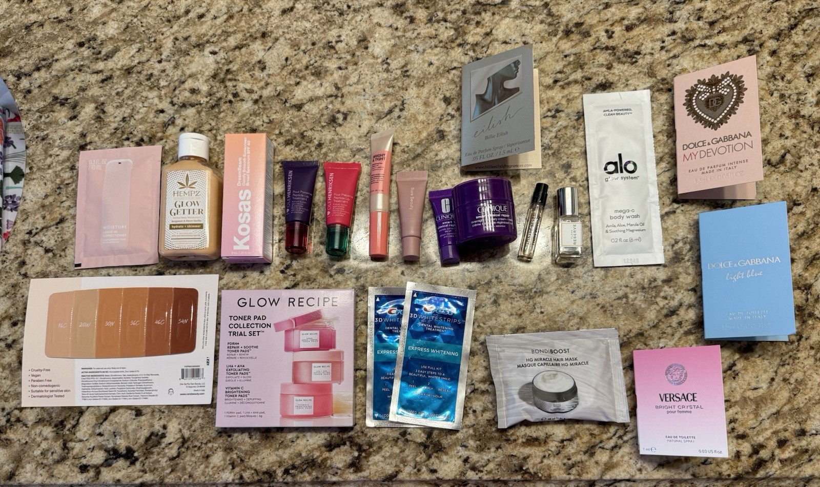 Sephora Ulta Beauty Makeup Hair Clinique Samples Perfume Mini Size Travel LOT