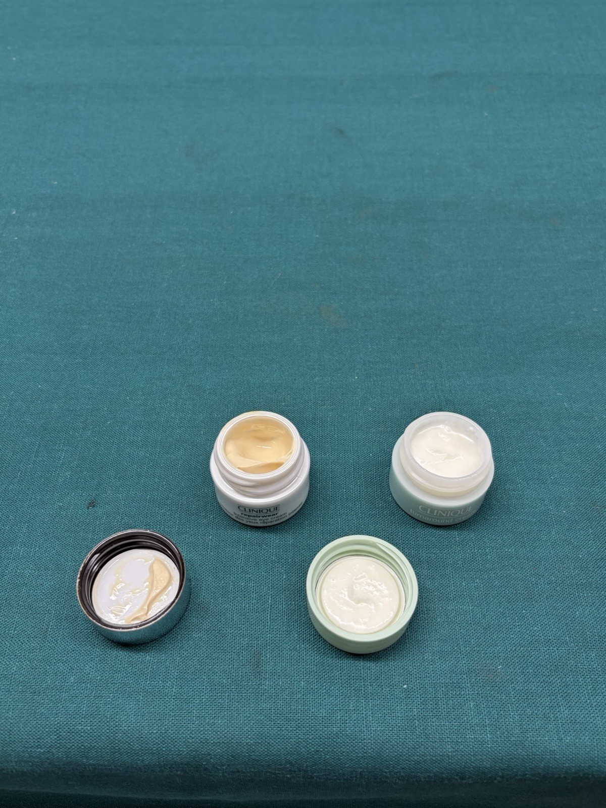 Clinique Lot of 31 Travel and Sample Size Products; Moisturizer/Eye Cream & More