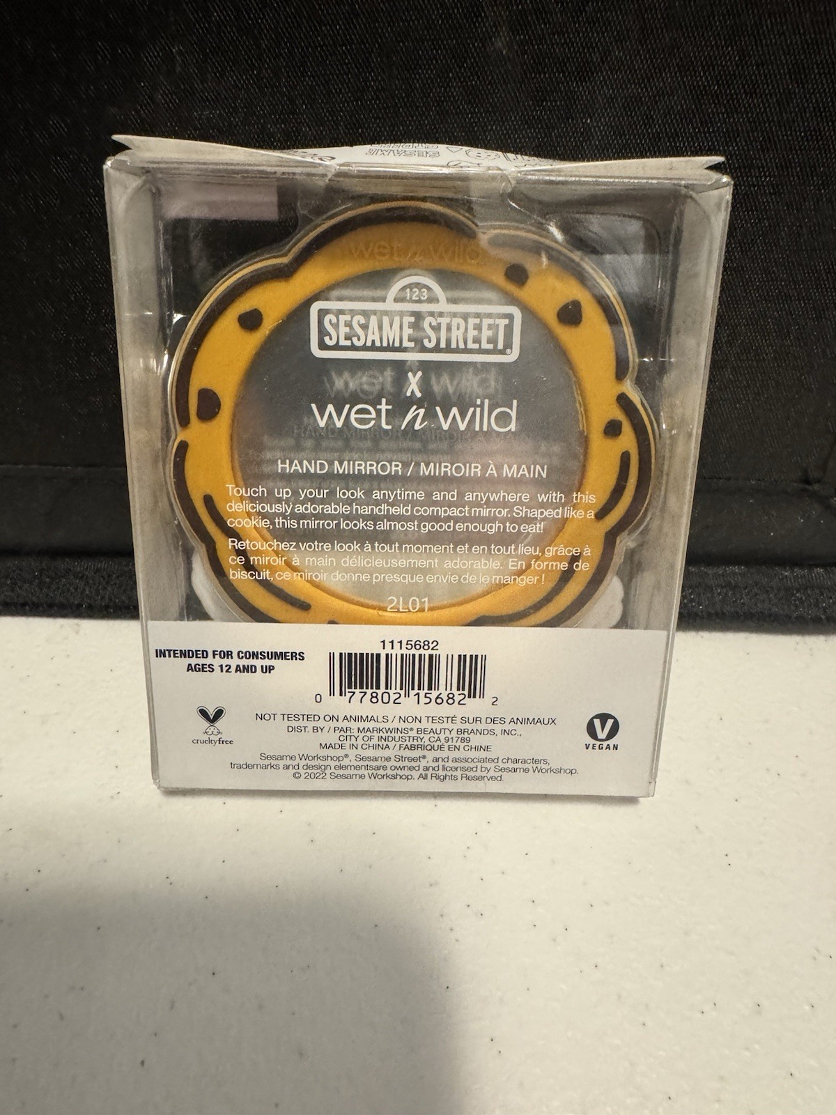 Set of 4 Wet n Wild Sesame Street Cookie Monster Limited Edition Makeup Sets