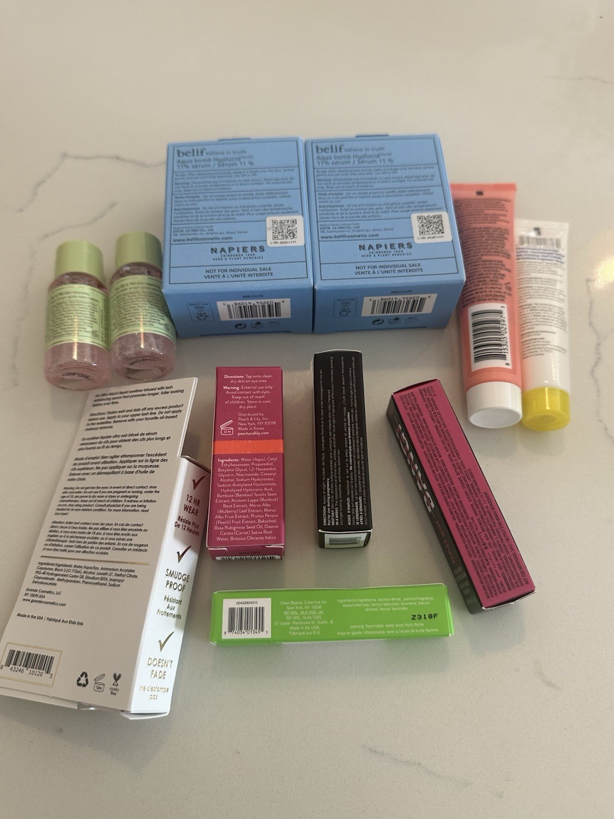 Travel Size Beauty Bundle Make Up Skin Care Hair Care 11 Products