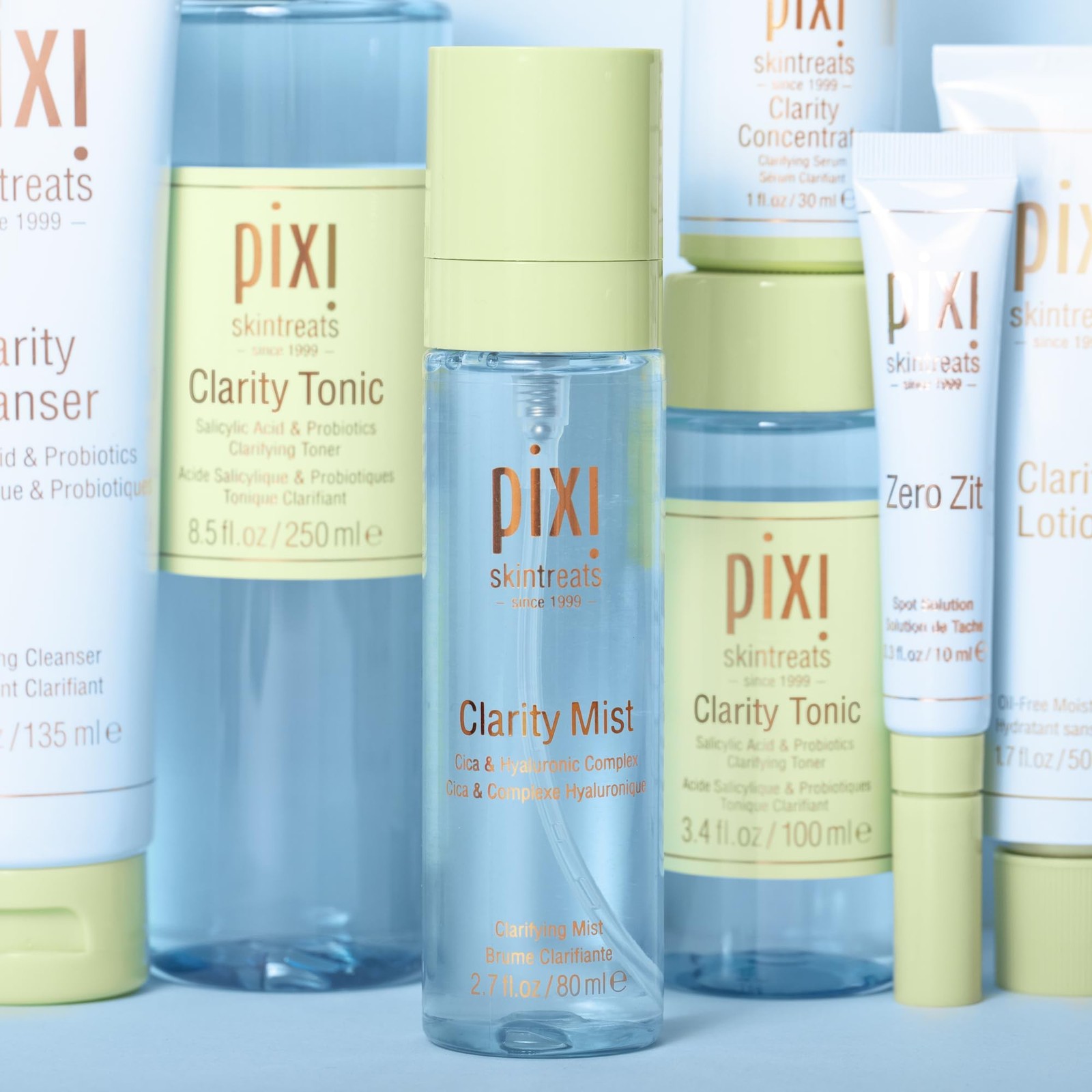Pixi Beauty Clarity Mist | Cooling and Soothing | 80ml / 2.7 fl oz