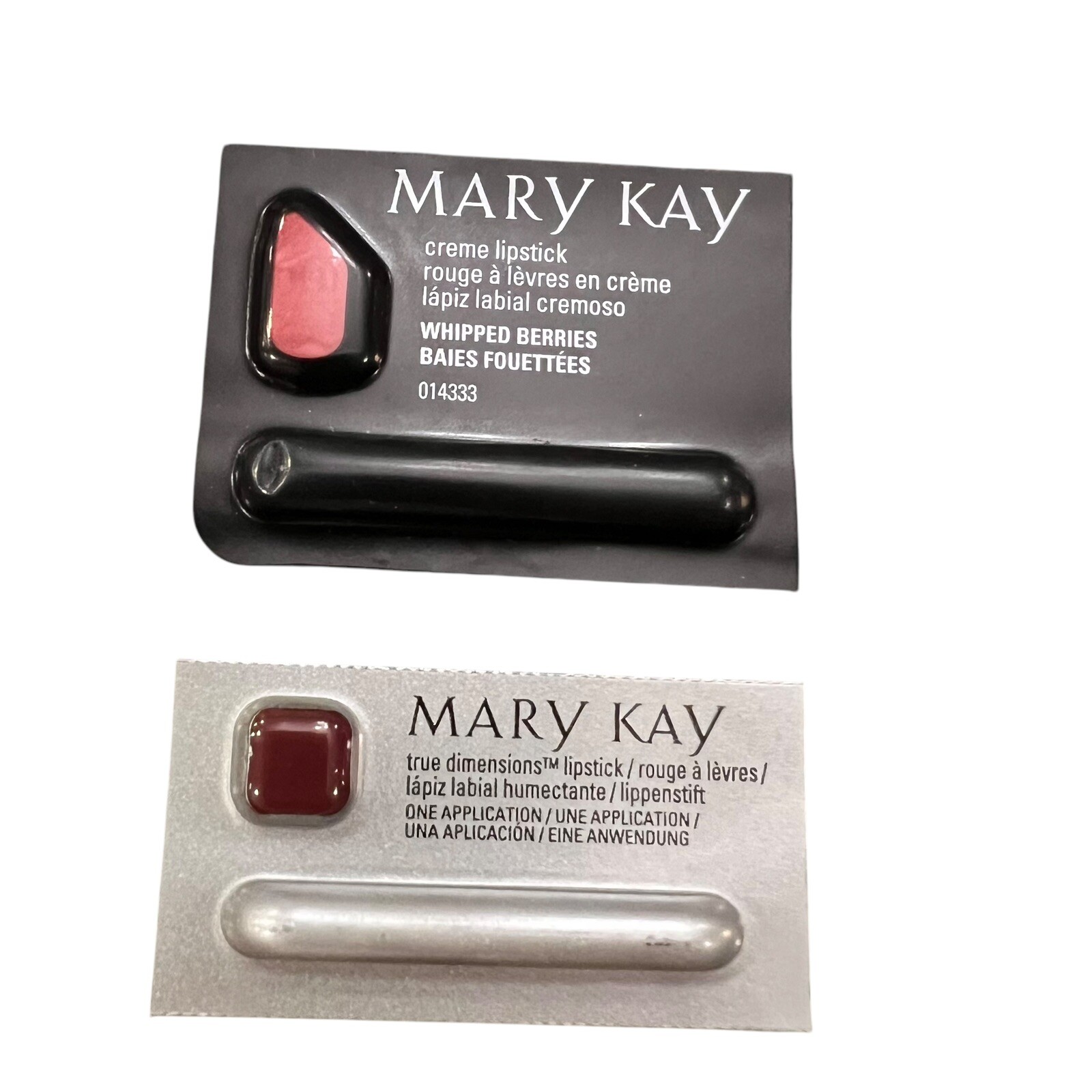 Mary Kay Lot Assorted Samples New & Discontinued Colors Single Use Travel #117