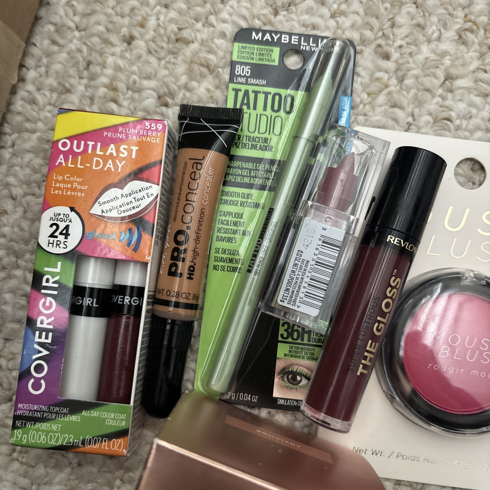 Make Up Lot High End Products full size Sephora Ulta Wet And Wild 8 ITEMS