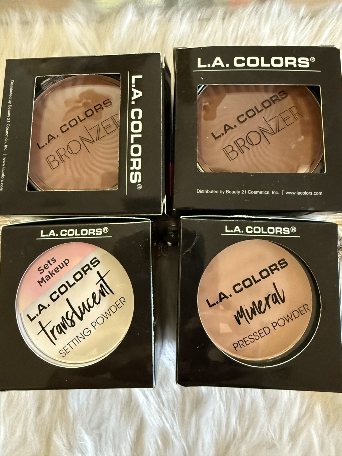 Bronzers Lot Variety Plus Press Powder And translucent Powder