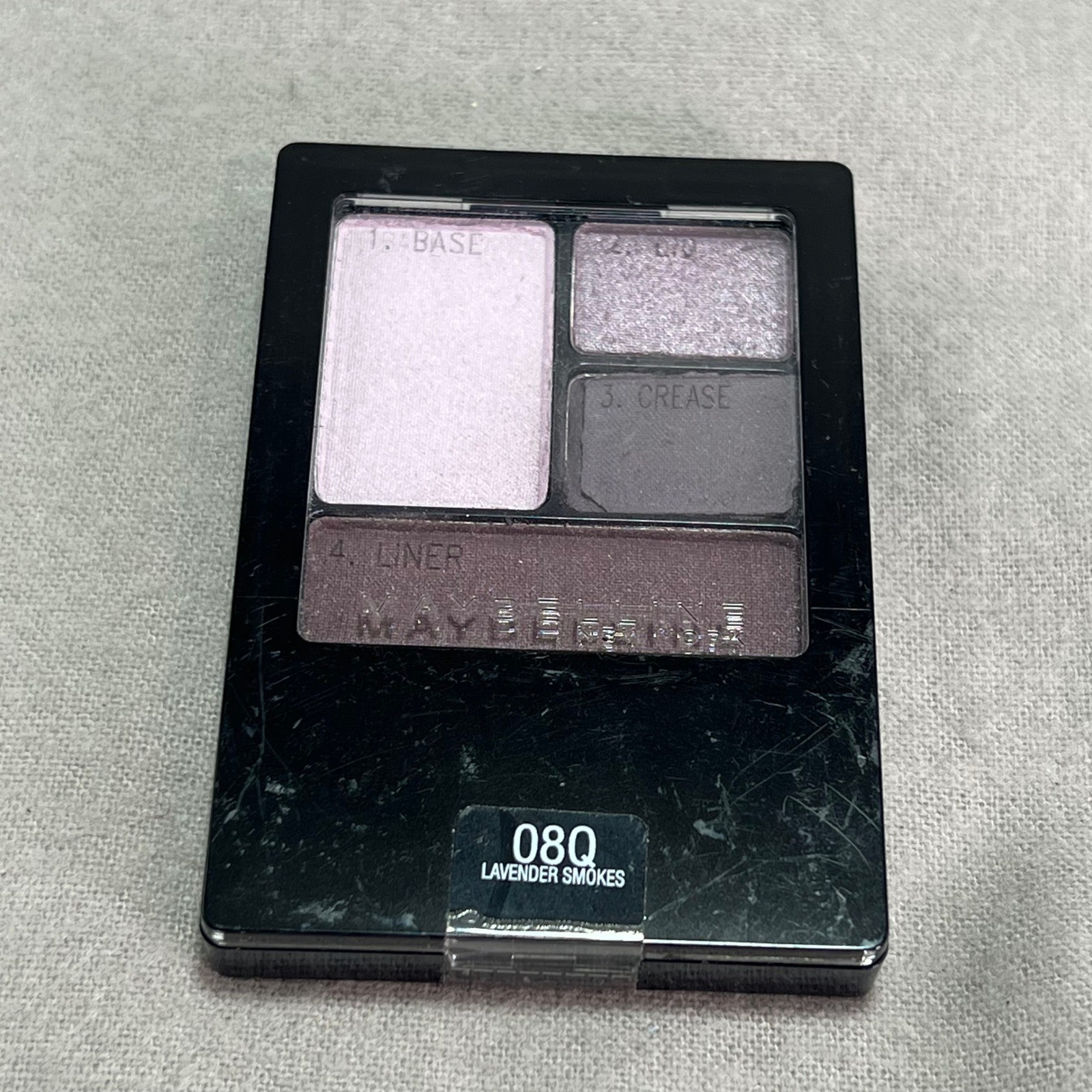 NOS Discontinued Drugstore Makeup Lot of 4 Sealed Maybelline Revlon Almay Y2K