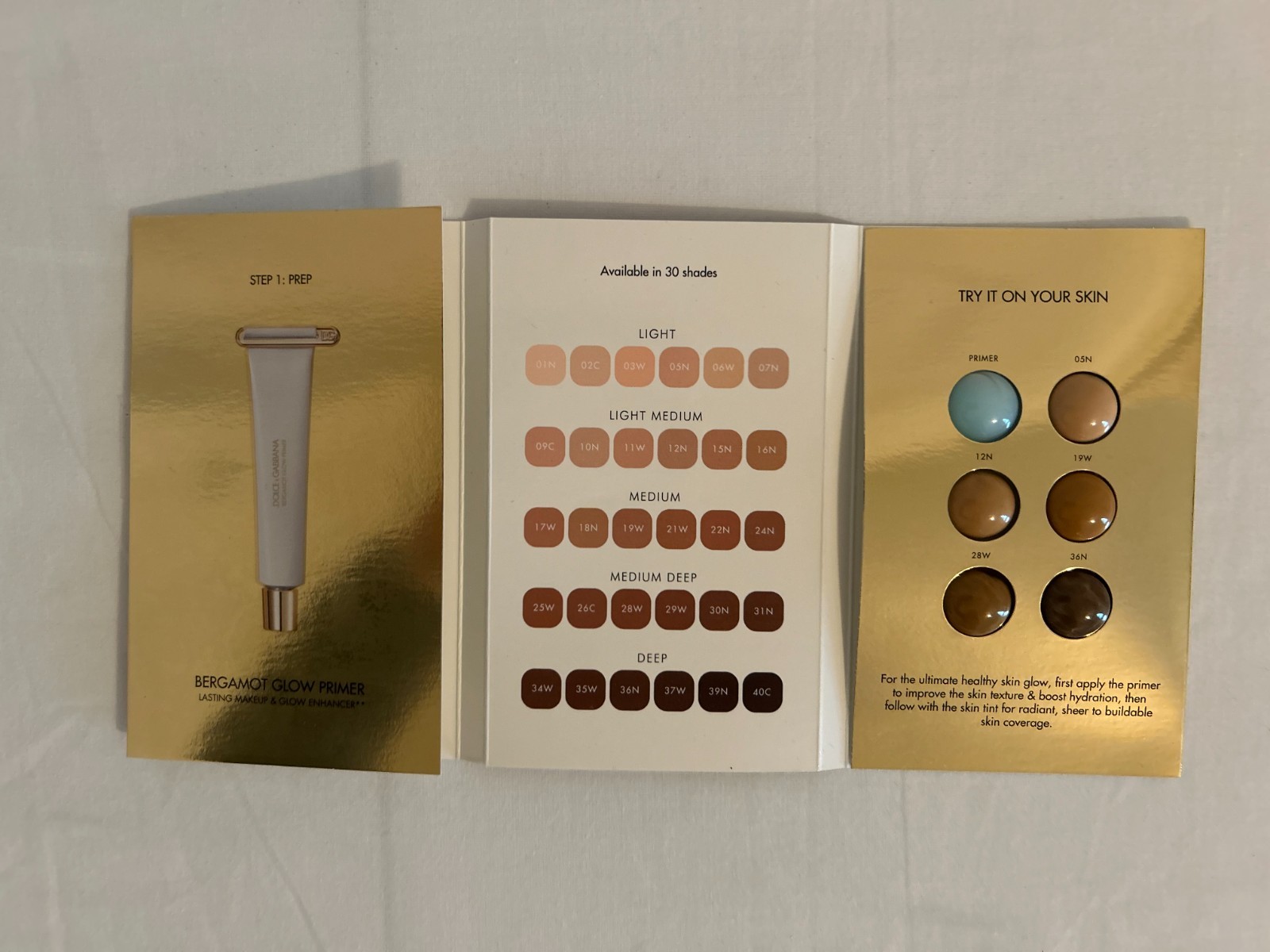 MAC Burberry Benefit Sisley D&G Surratt Makeup Samples Lot – Set of 6