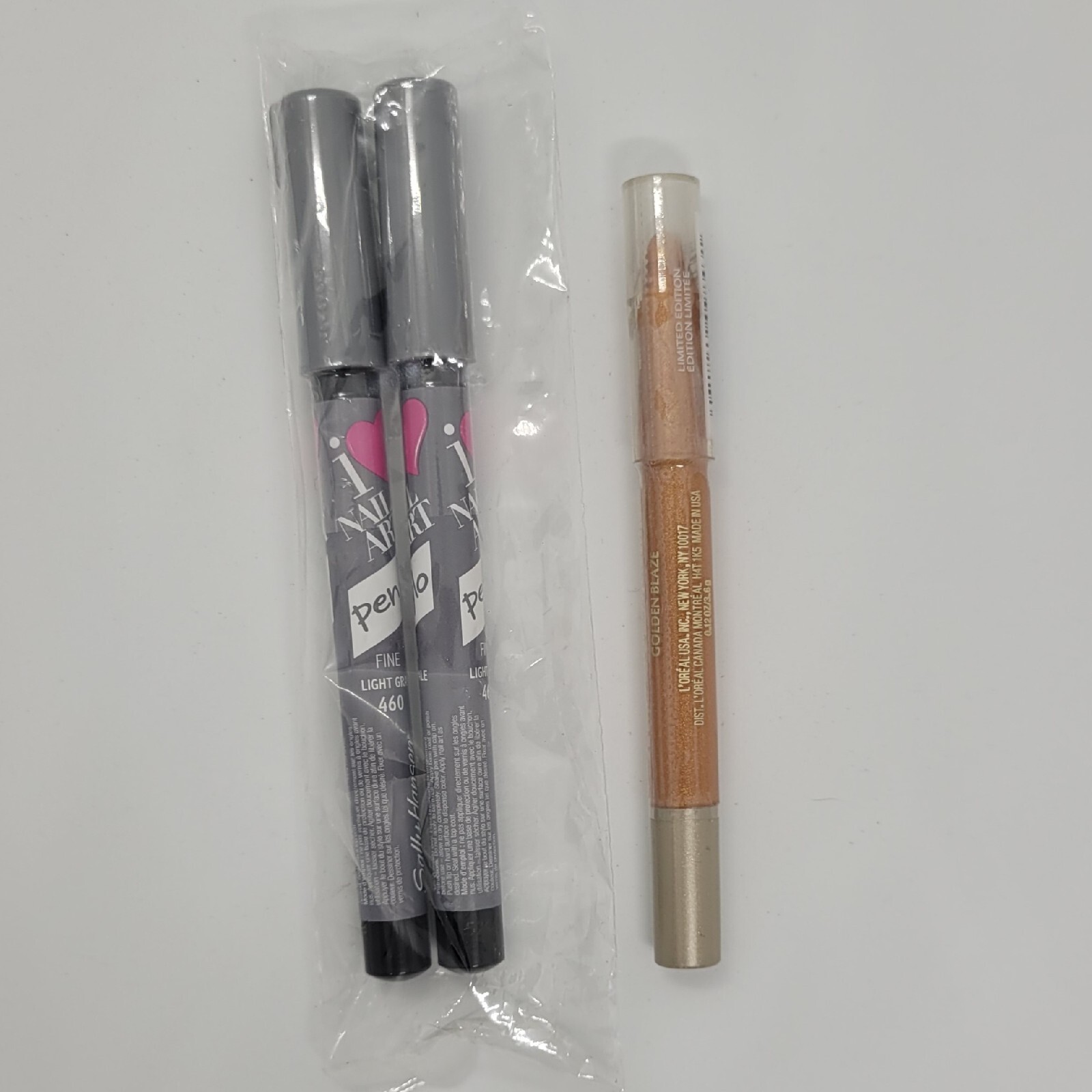 Mixed Beauty Lot 15 Items L’Oreal Revlon CoverGirl Sally Hansen Essence NYC NEW