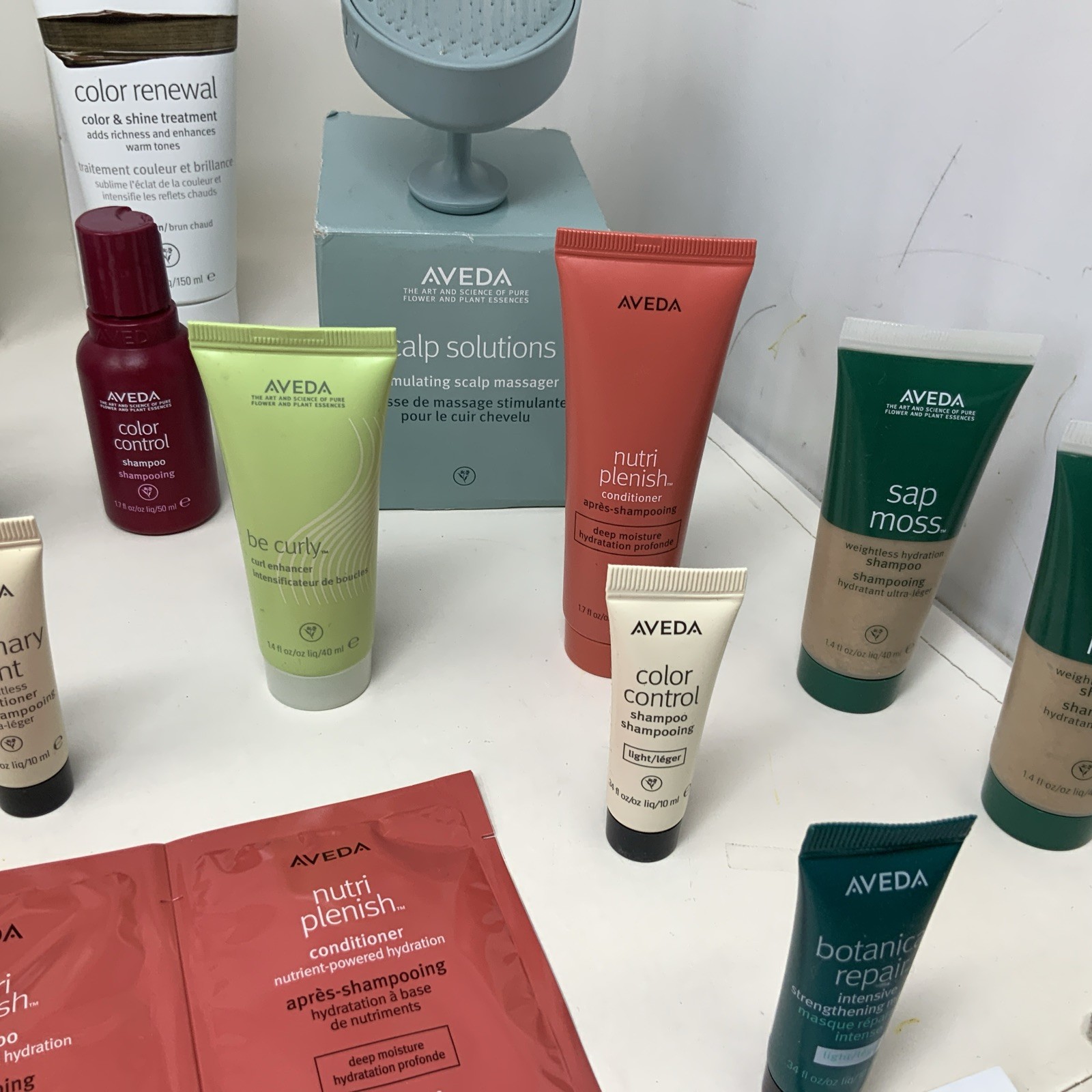 Huge Lot Of 41 Pieces Aveda Full, Travel And Sample Size