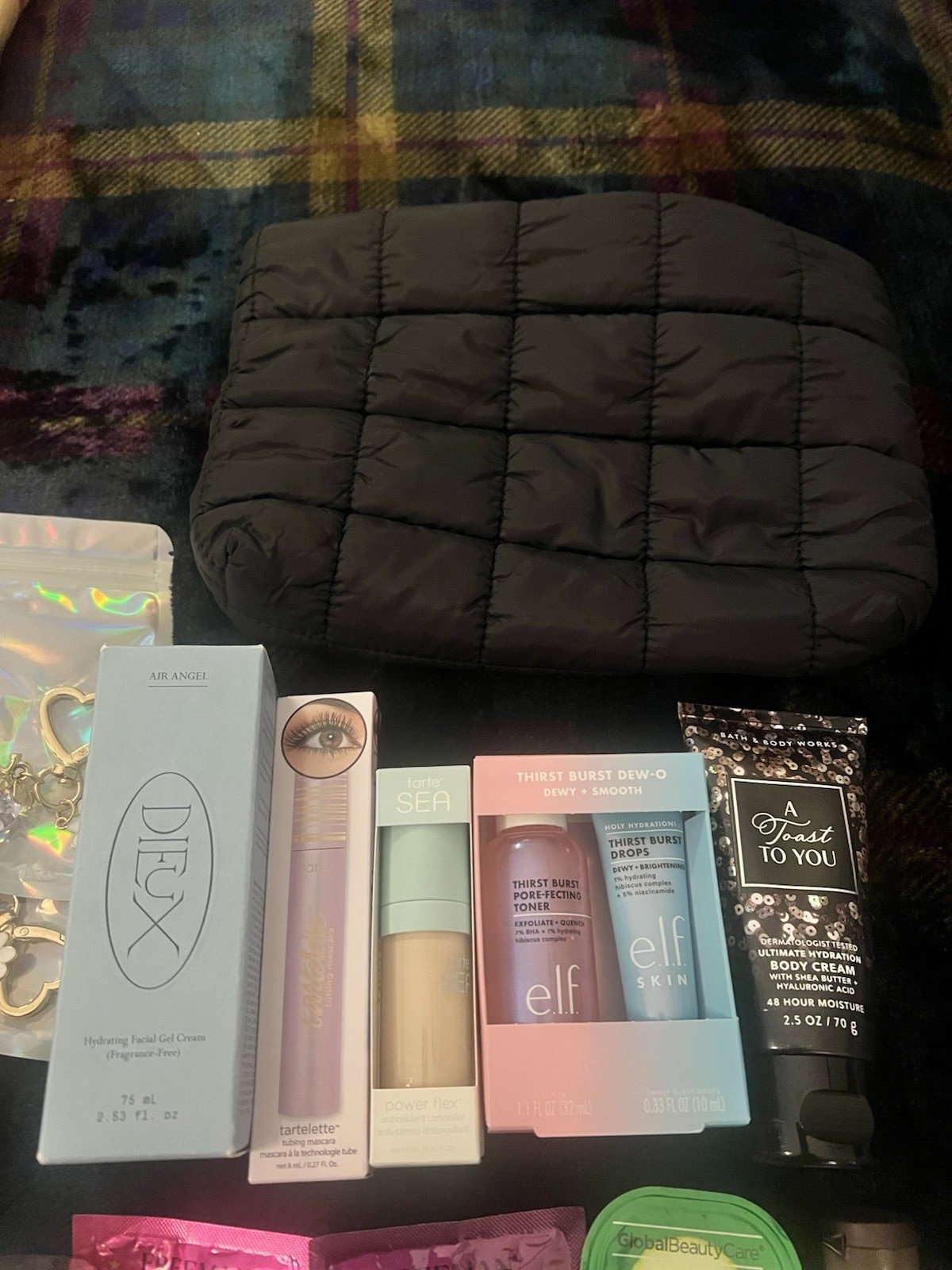 22 Piece Beauty Skincare Accessory Bundle #2 W/ 7 Full Size Products + Bag