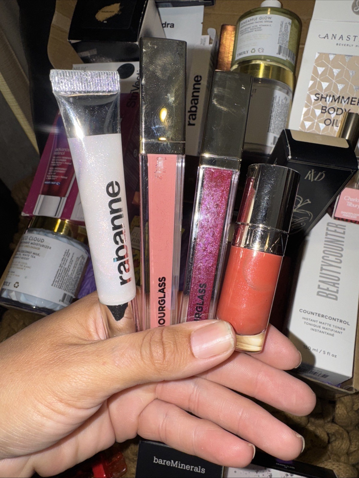 Huge $1100 Luxury & Sephora/Ulta Branded Mixed Cosmetics Makeup & Skin Care Lot