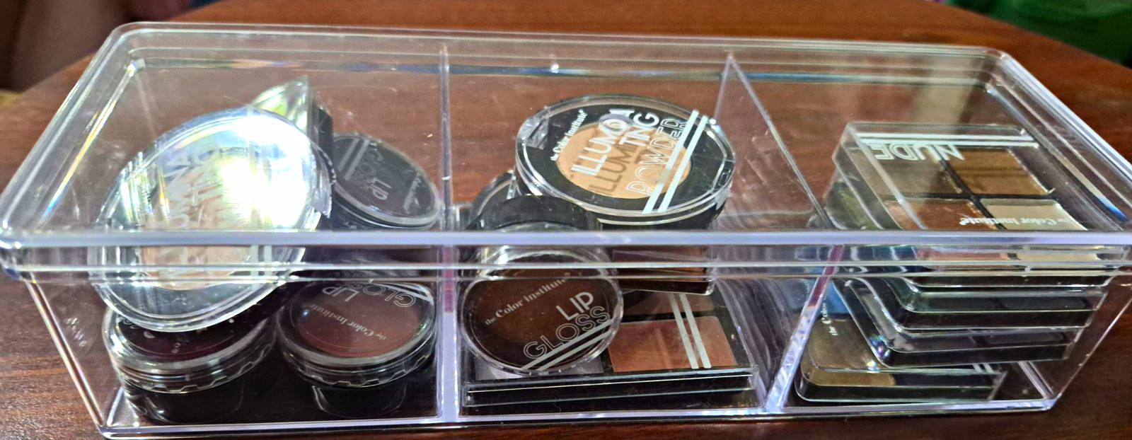 e.l.f. Cosmetics Full Size Makeup Lot Luminizing Powder Lip Gloss Eyeshadow