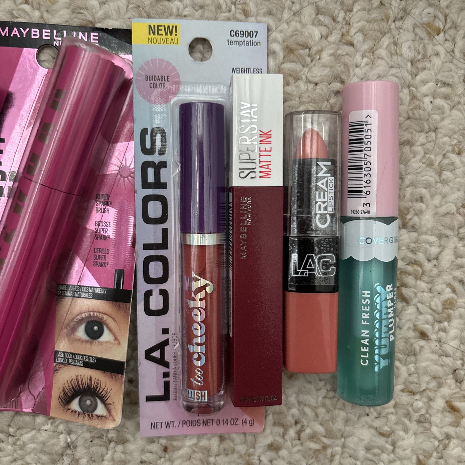 Make Up Lot High End Products full size Sephora Ulta COVERGIRL Maybelline8 items