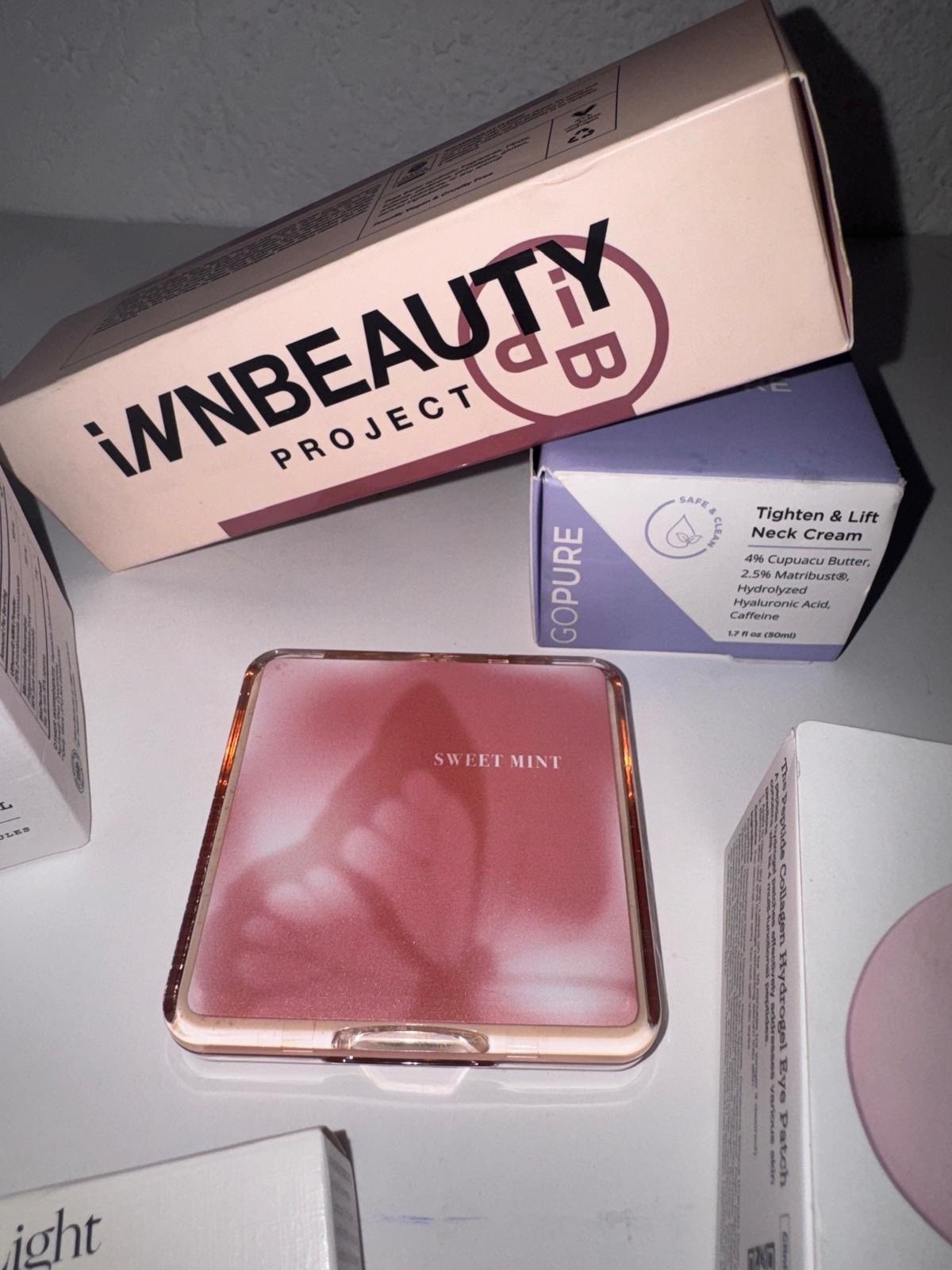 Assorted Full Size Mixed Lot: Rare Beauty Highlighter, COSRX Eye Patch, omre