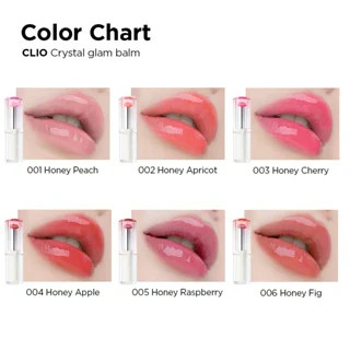 CLIO Crystal Glam Balm 6 Colors 3.2g