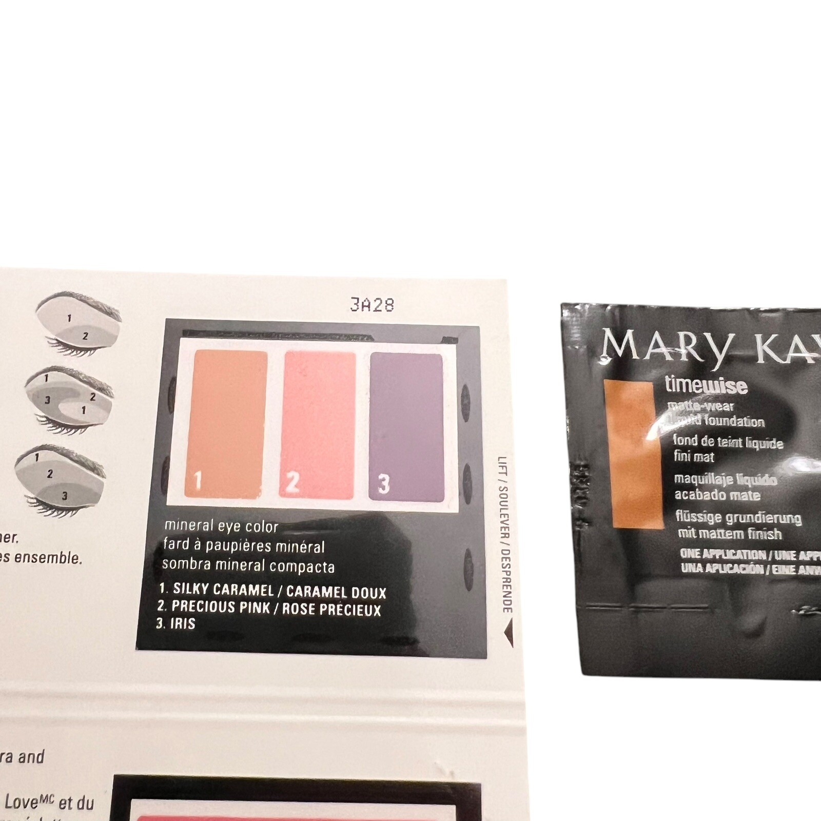 Mary Kay Lot Assorted Samples New & Discontinued Colors Single Use Travel #112