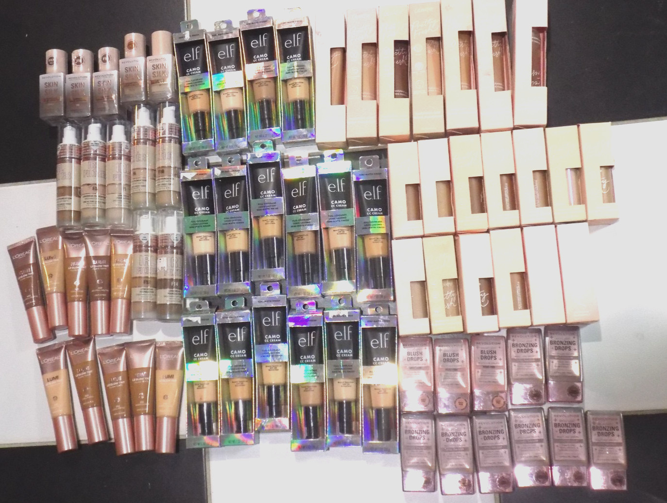 NEW!~ LOT 69 FOUNDATION/BLUSH/BRONZER ASSORTED SHADES/BRAND/SIZES*READ DETAILS*