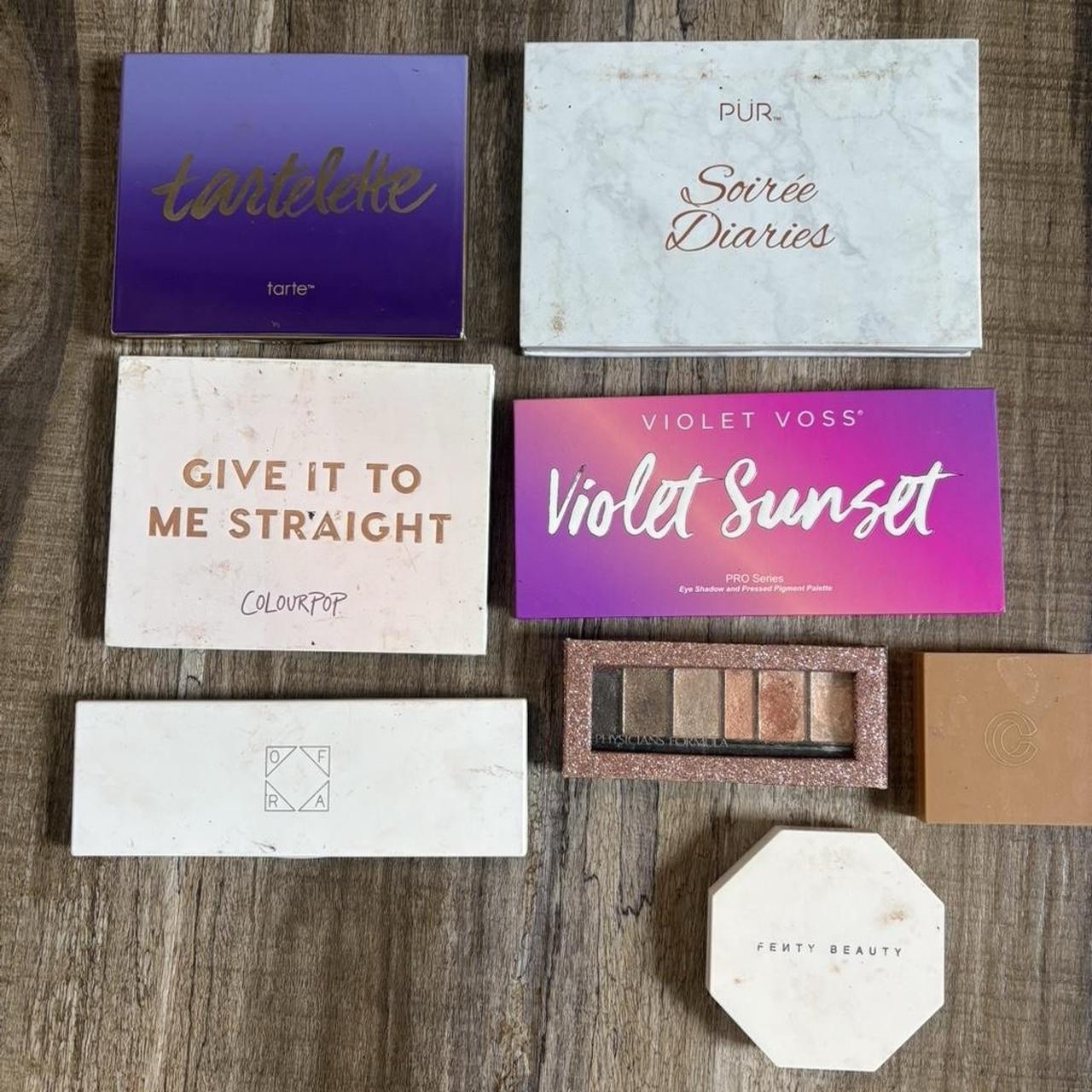 Assorted High End Makeup Palettes