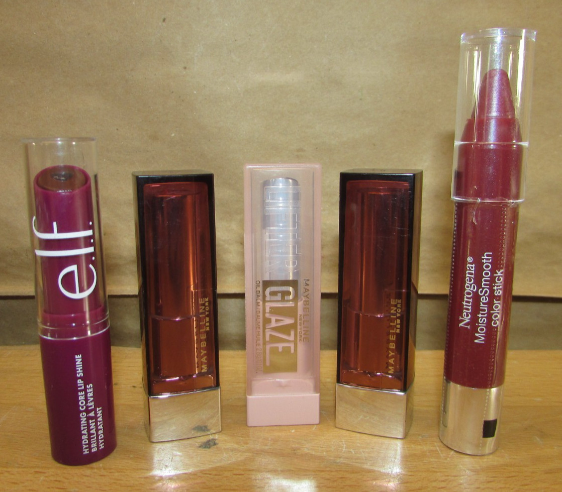 Nude Lip Bundle – Maybelline & Neutrogena (5 PCS)